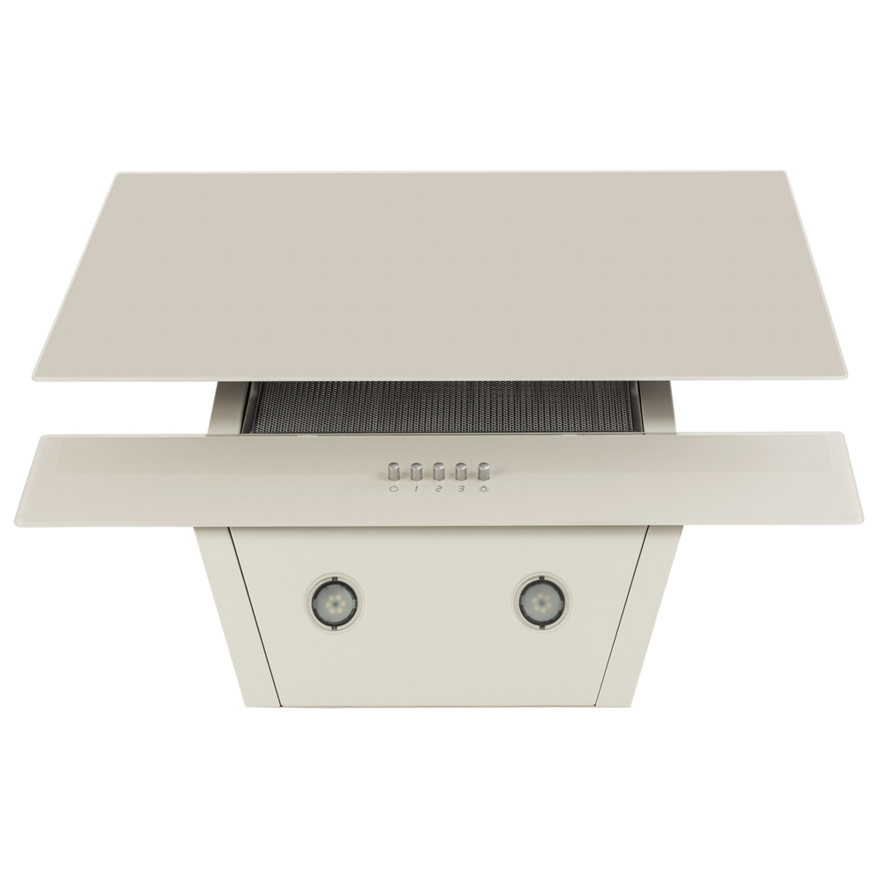Perfelli 5902767156639 - зображення 6 Вытяжка декоративная наклонная Perfelli DN 6452 D 850 IV LED - зображення 6