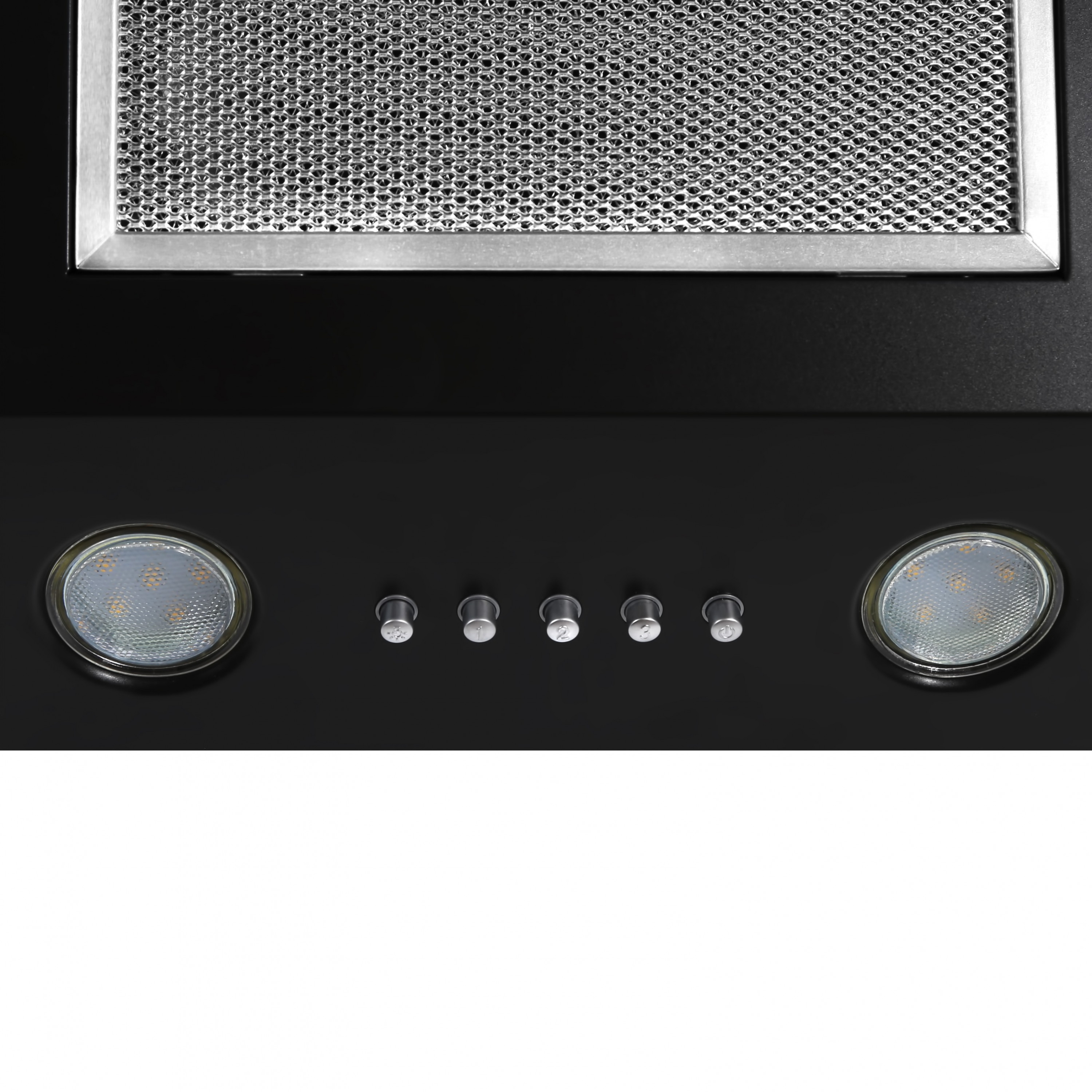 Вытяжка декоративная наклонная Perfelli DN 6642 A 1000 BL LED - зображення 4
