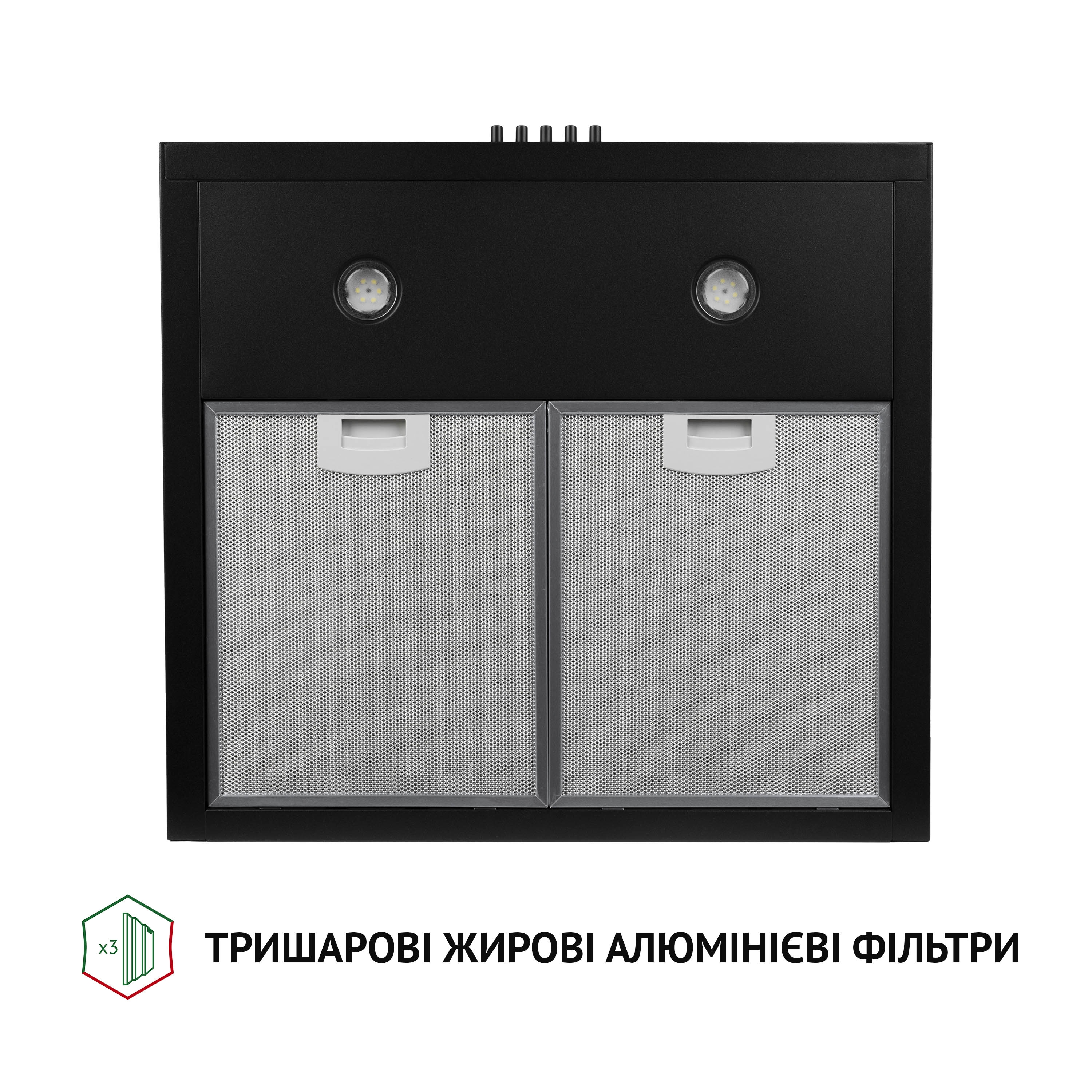 Perfelli 5902767158725 - зображення 5 Вытяжка купольная Perfelli K 5202 BL 700 LED - зображення 5