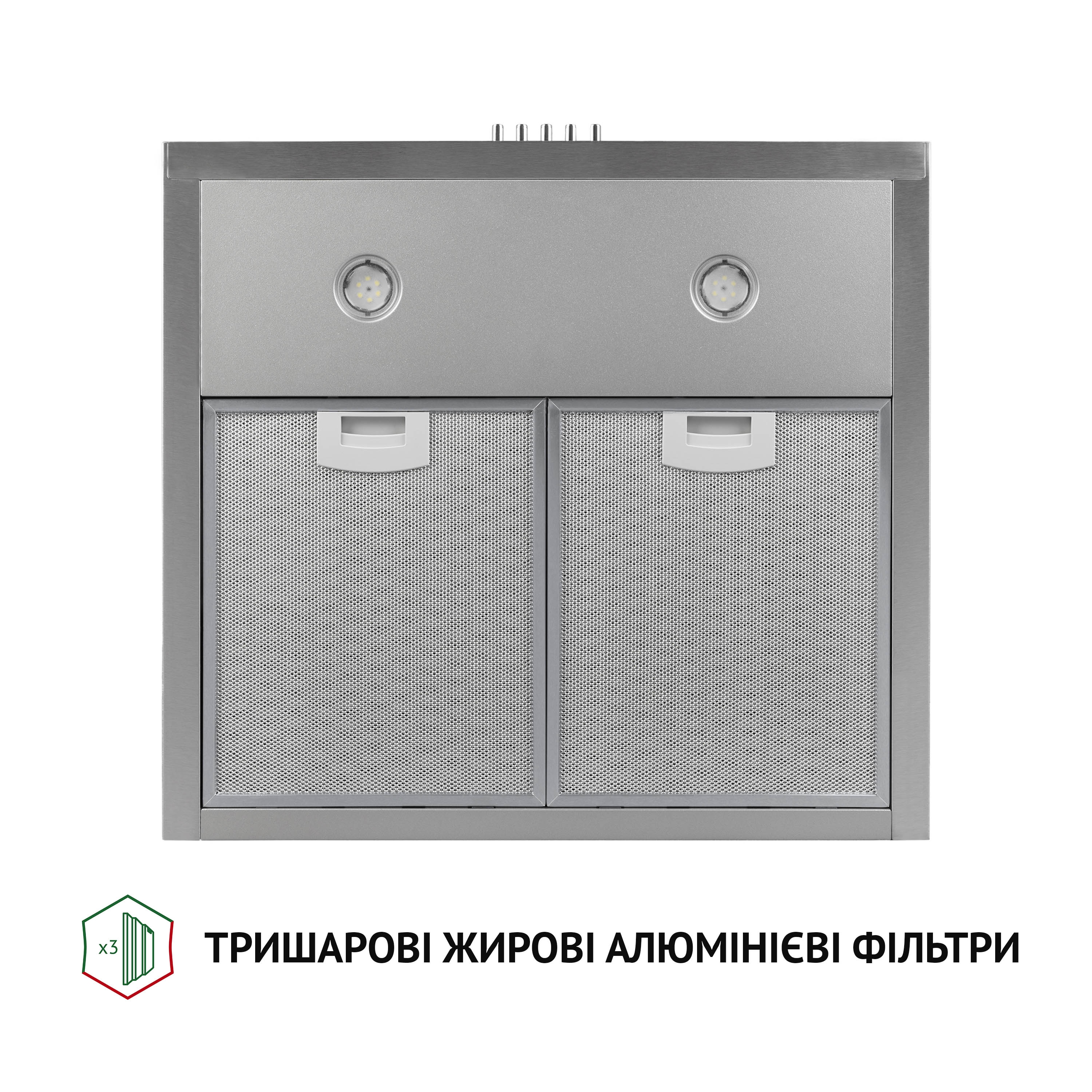 Вытяжка купольная Perfelli K 5202 I 700 LED - зображення 5