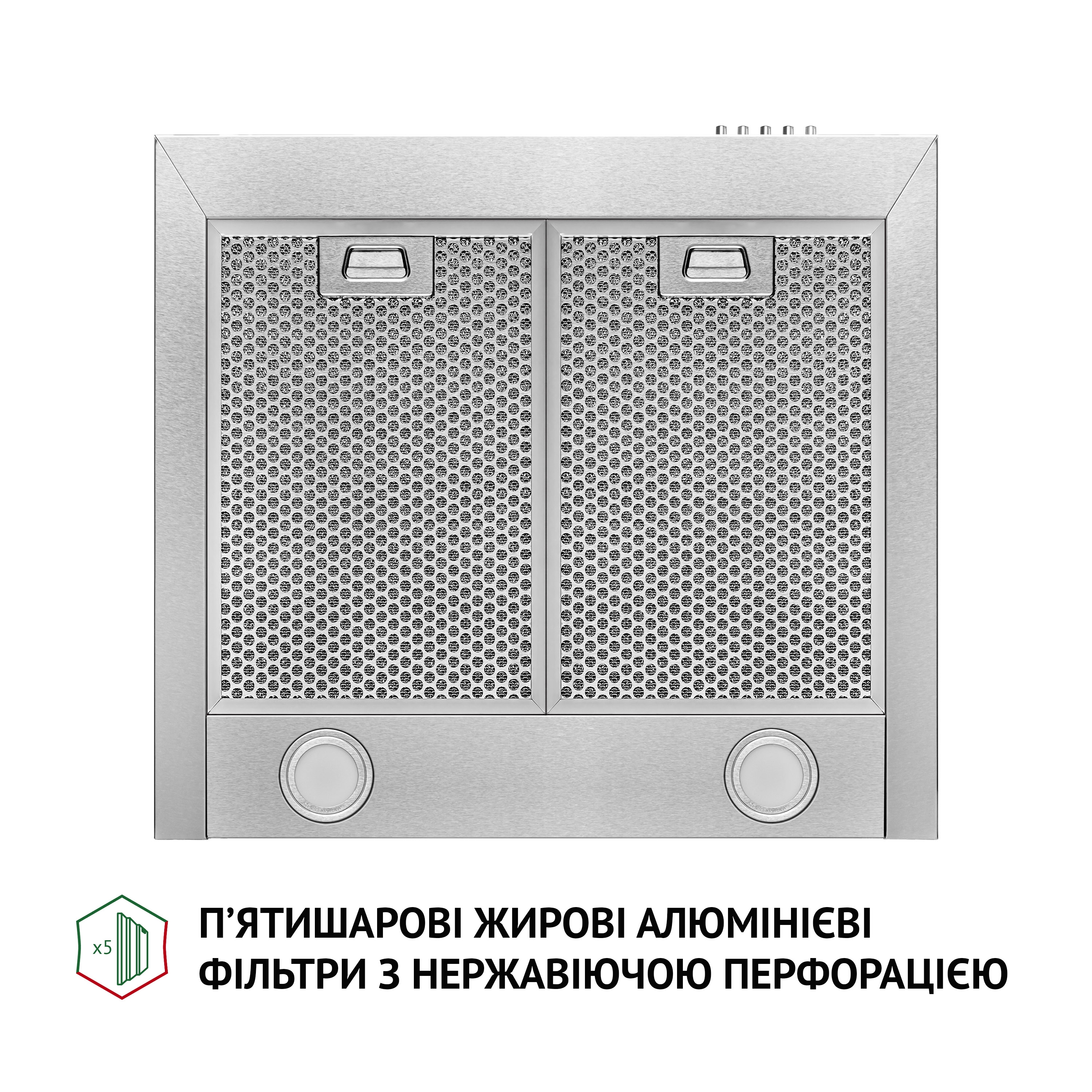 Perfelli 5902767159524 - зображення 5 Вытяжка купольная Perfelli K 5210 I 700 LED - зображення 5