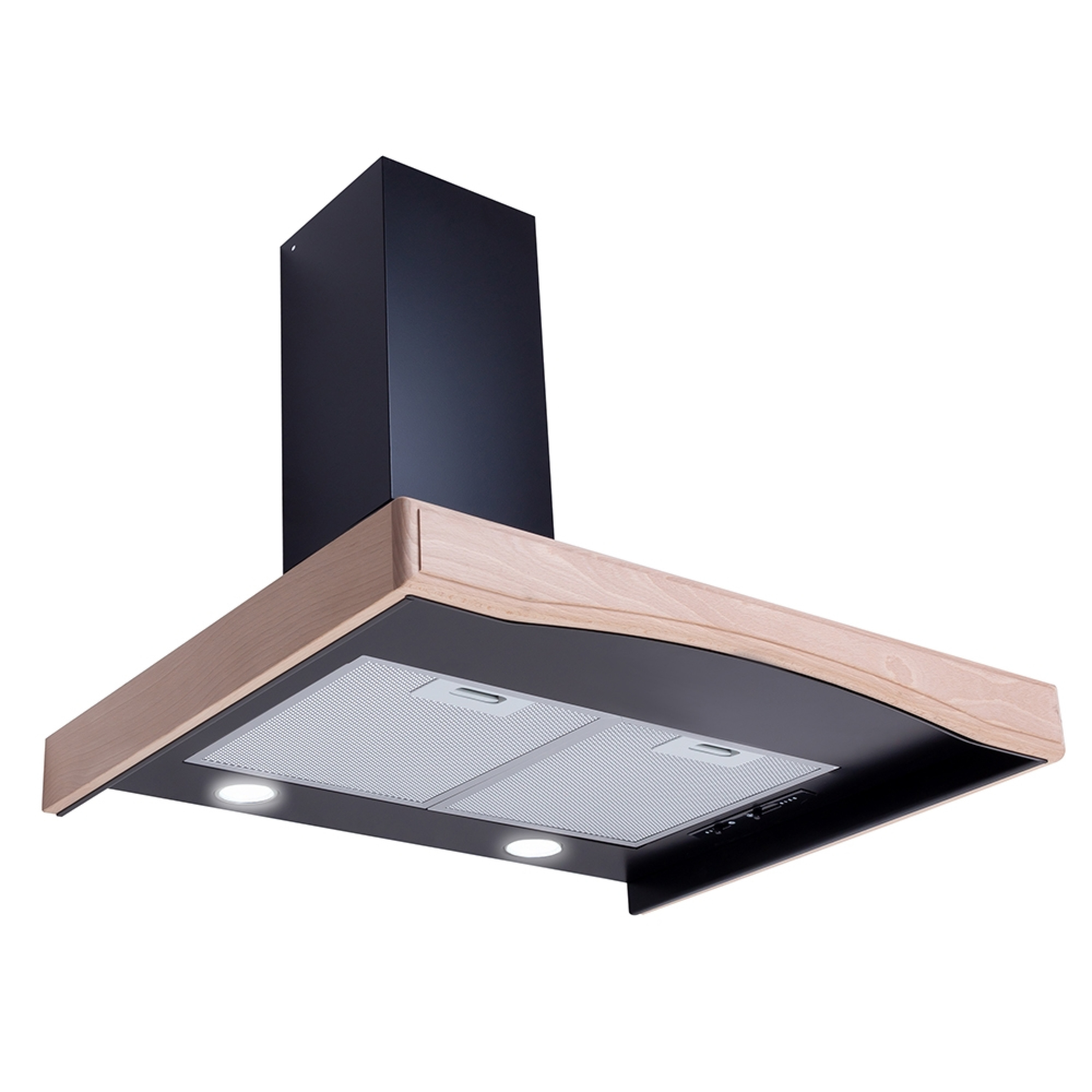 Витяжка купольна Perfelli K 6122 BL Wood LED - зображення 3