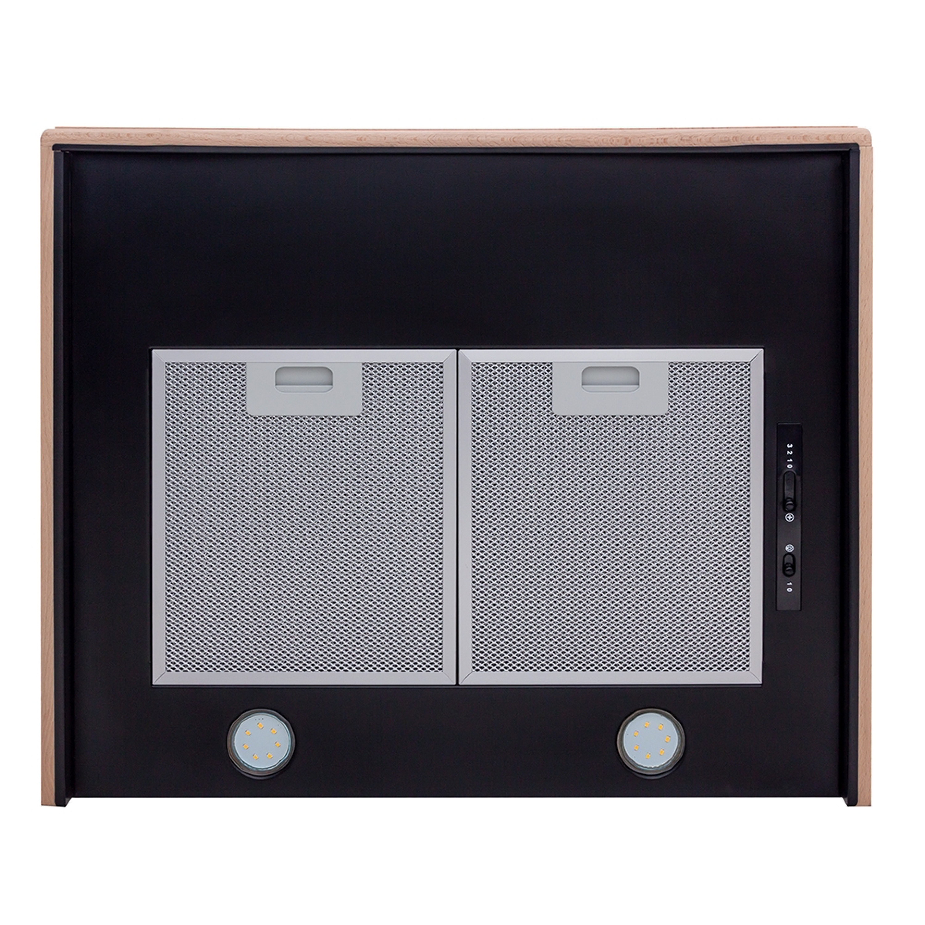 Витяжка купольна Perfelli K 6122 BL Wood LED - зображення 5