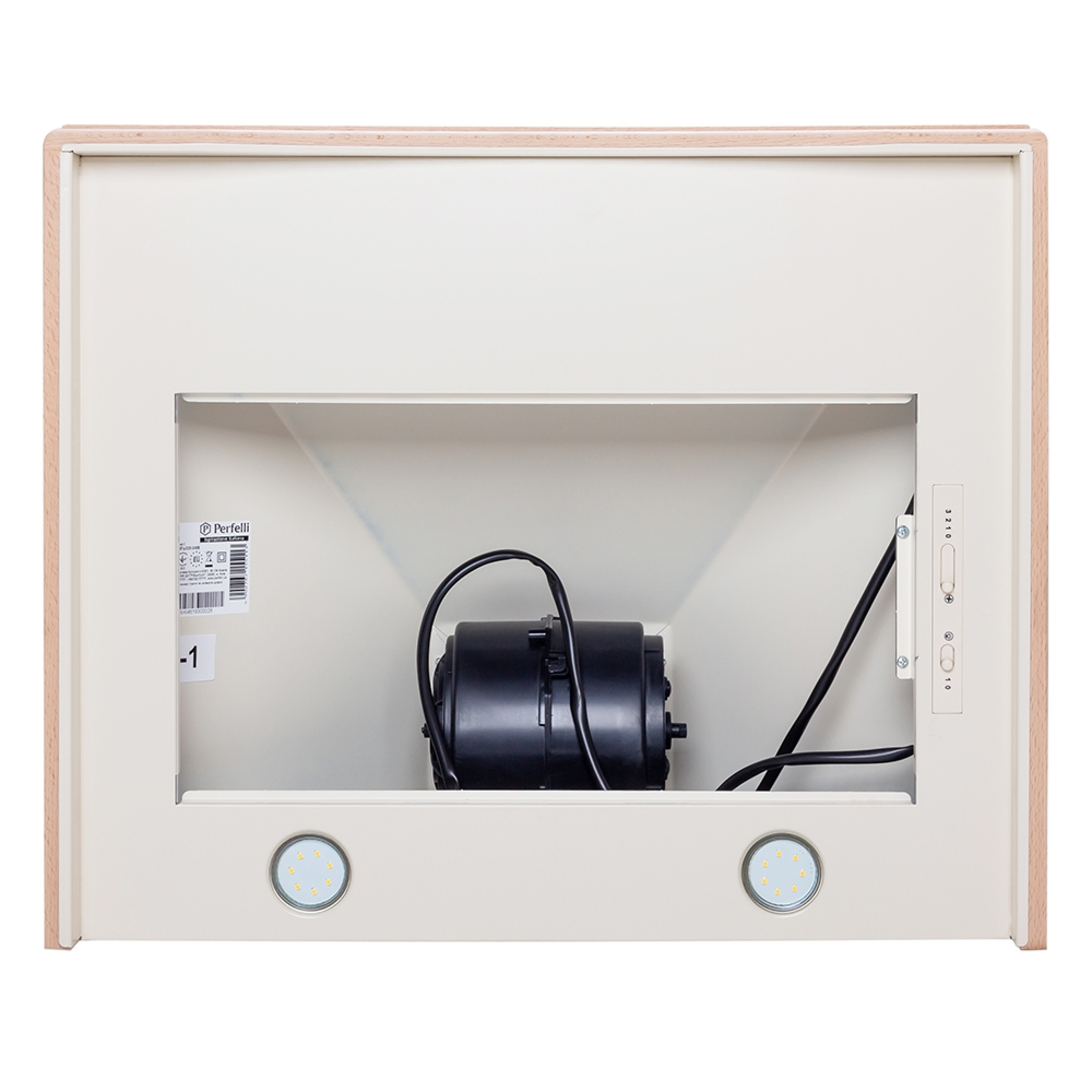Витяжка купольна Perfelli K 6122 IV Wood LED - зображення 6
