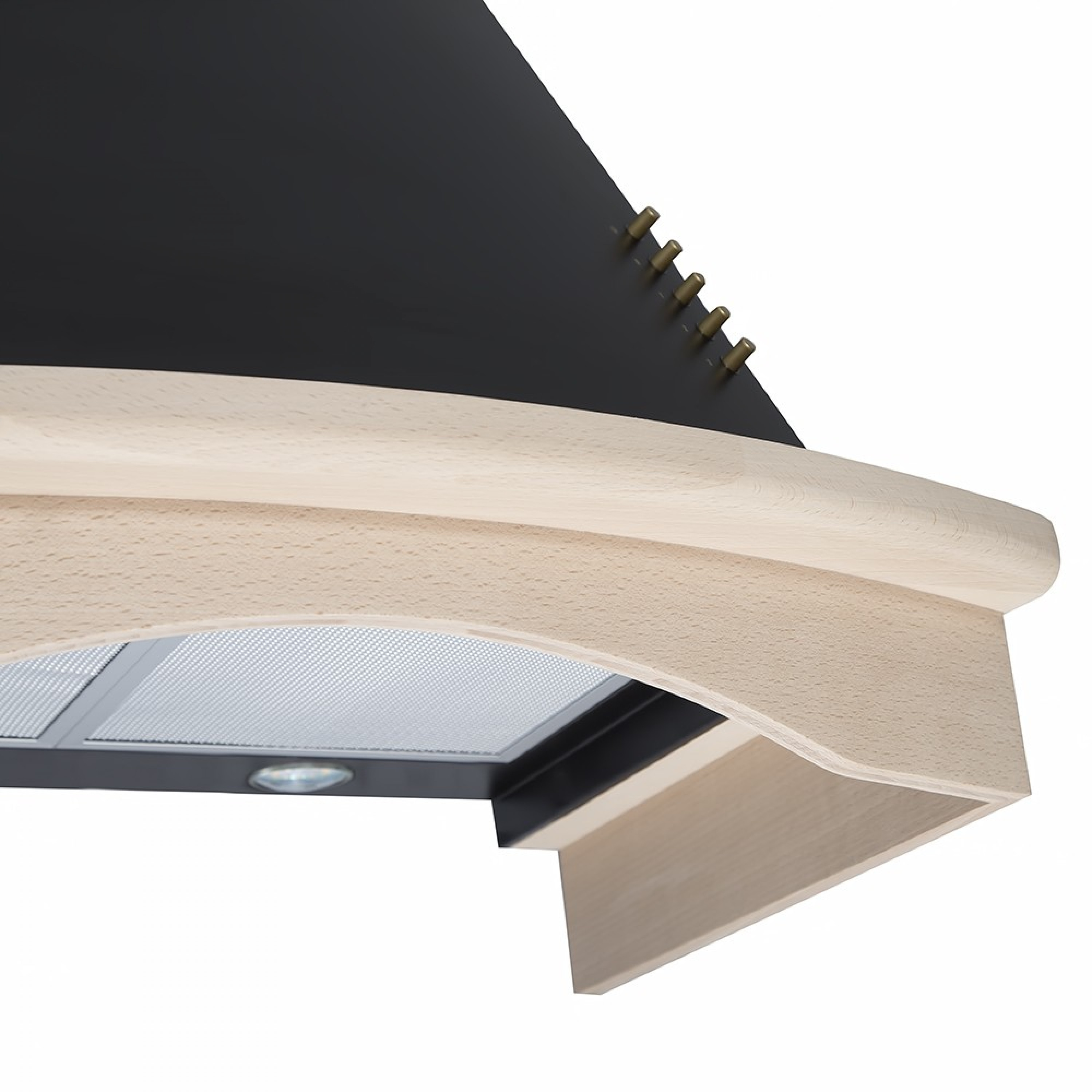 Витяжка купольна Perfelli K 614 Black Country LED - зображення 3