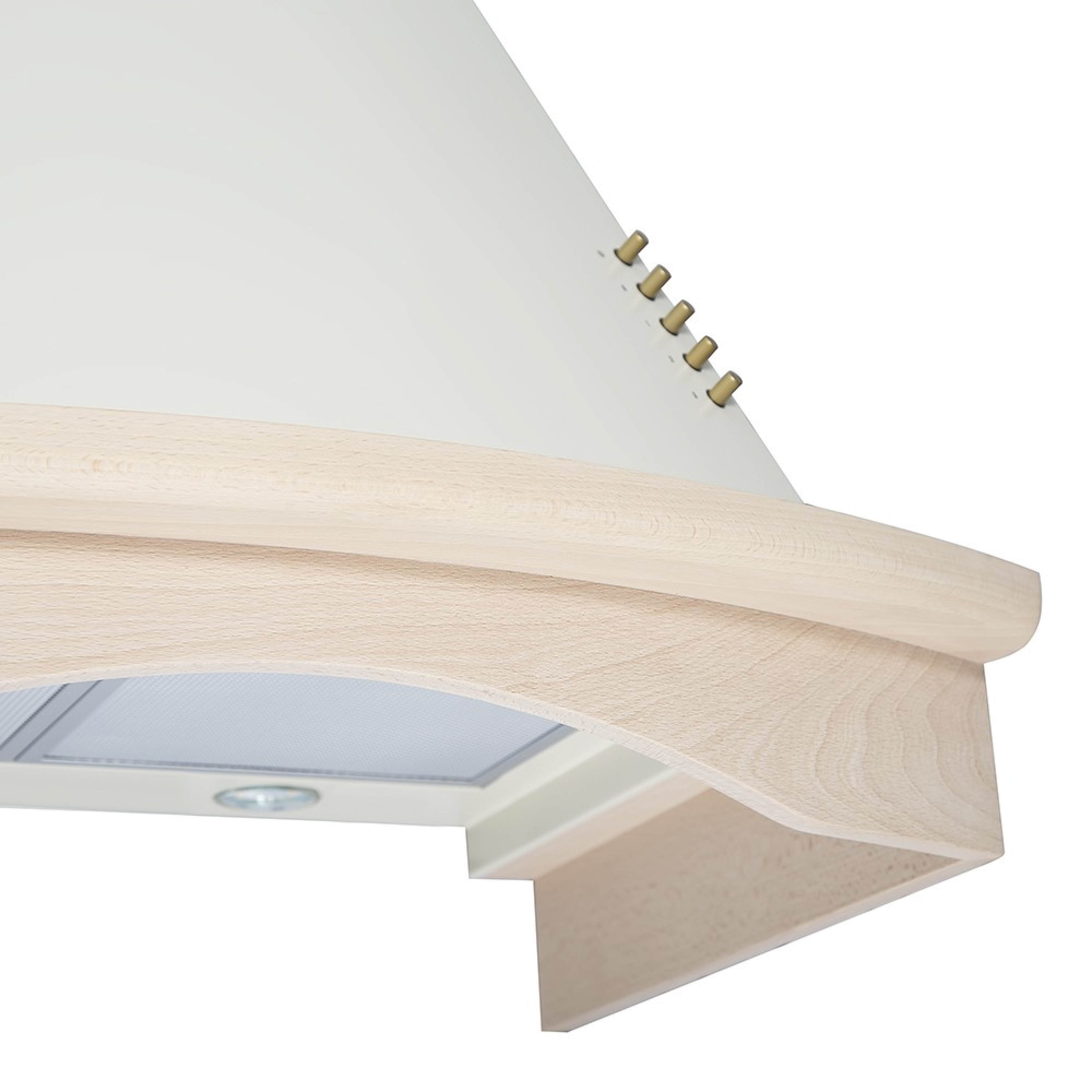 Вытяжка купольная Perfelli K 614 Ivory Country LED - зображення 3