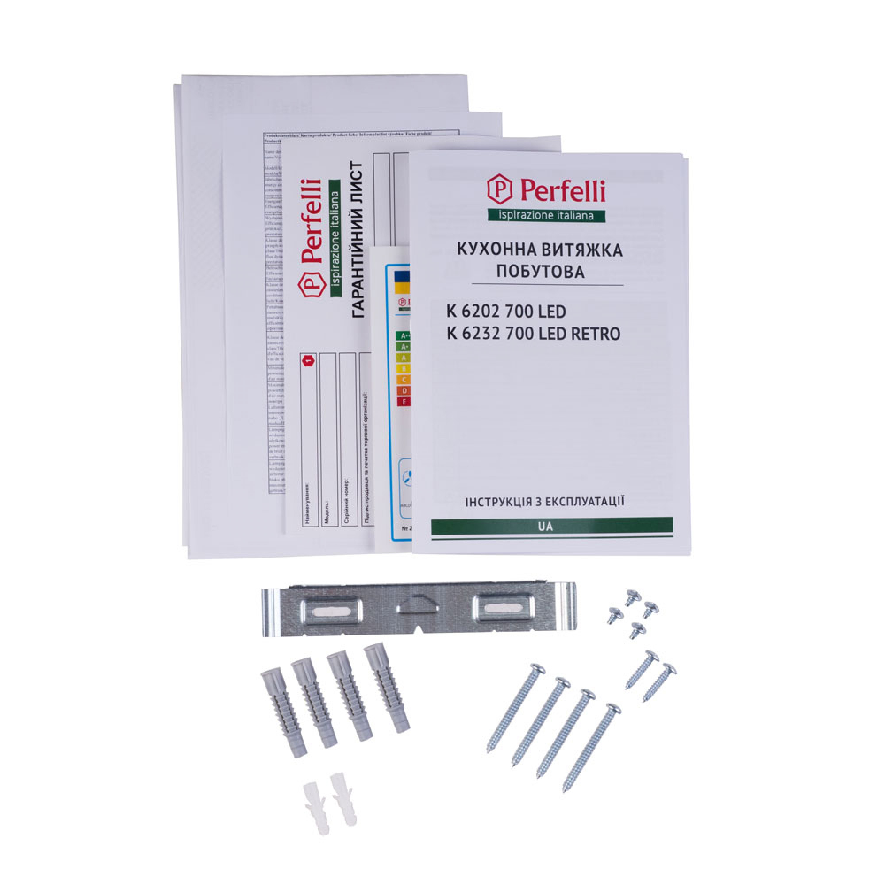 Вытяжка купольная Perfelli K 6202 RED 700 LED - зображення 11
