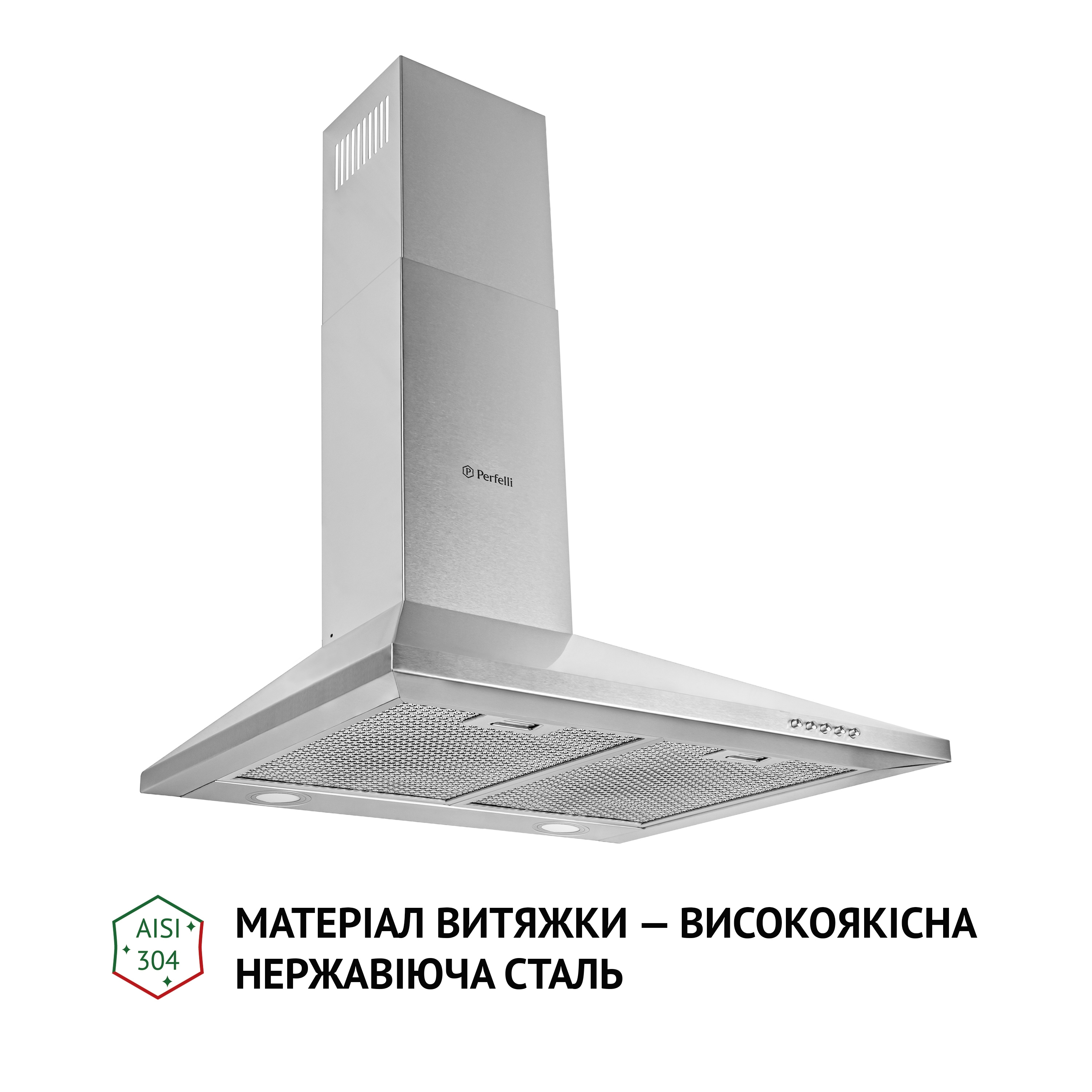Perfelli 5902767159555 - зображення 2 Витяжка купольна Perfelli K 6210 I 700 LED - зображення 2