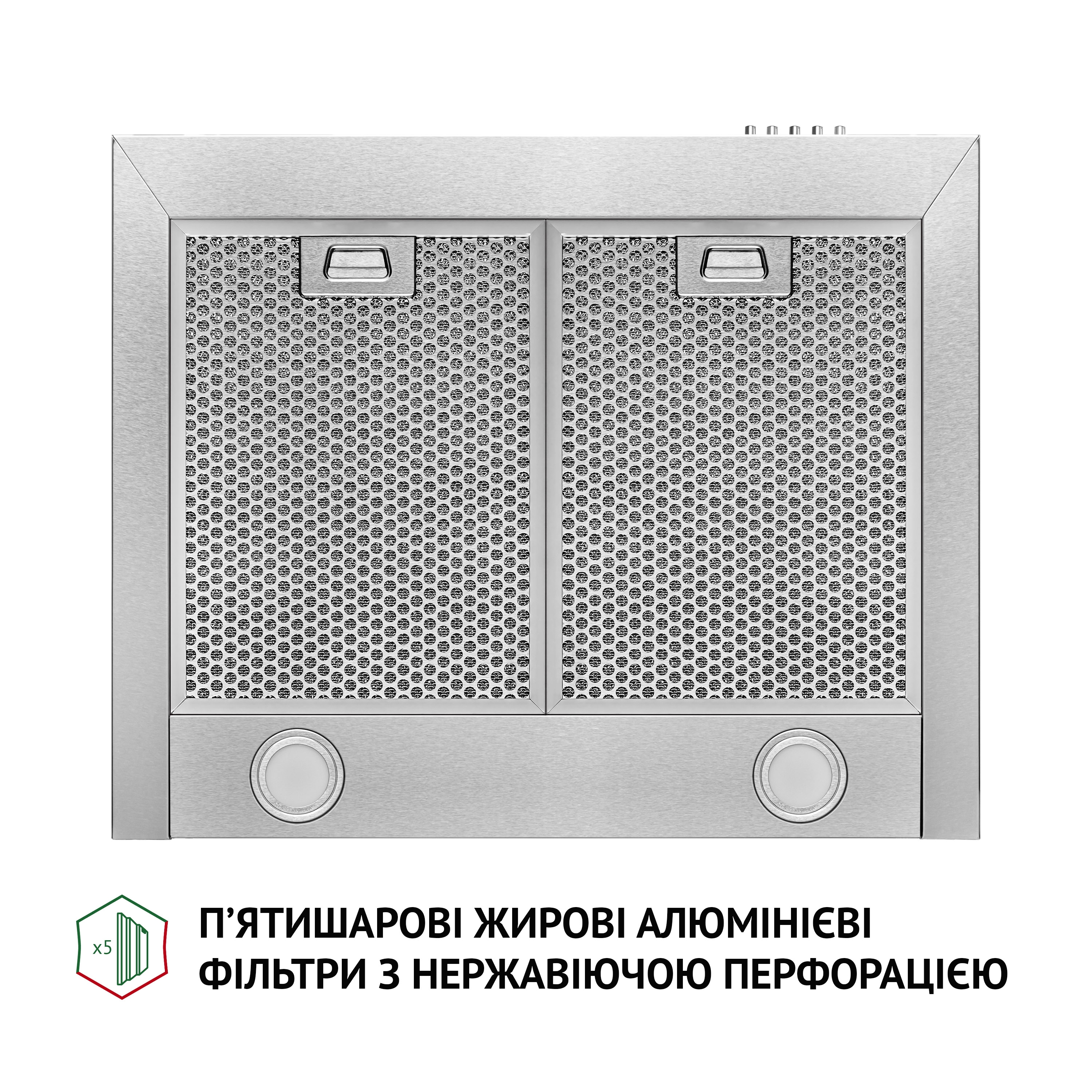 Perfelli 5902767159555 - зображення 5 Витяжка купольна Perfelli K 6210 I 700 LED - зображення 5