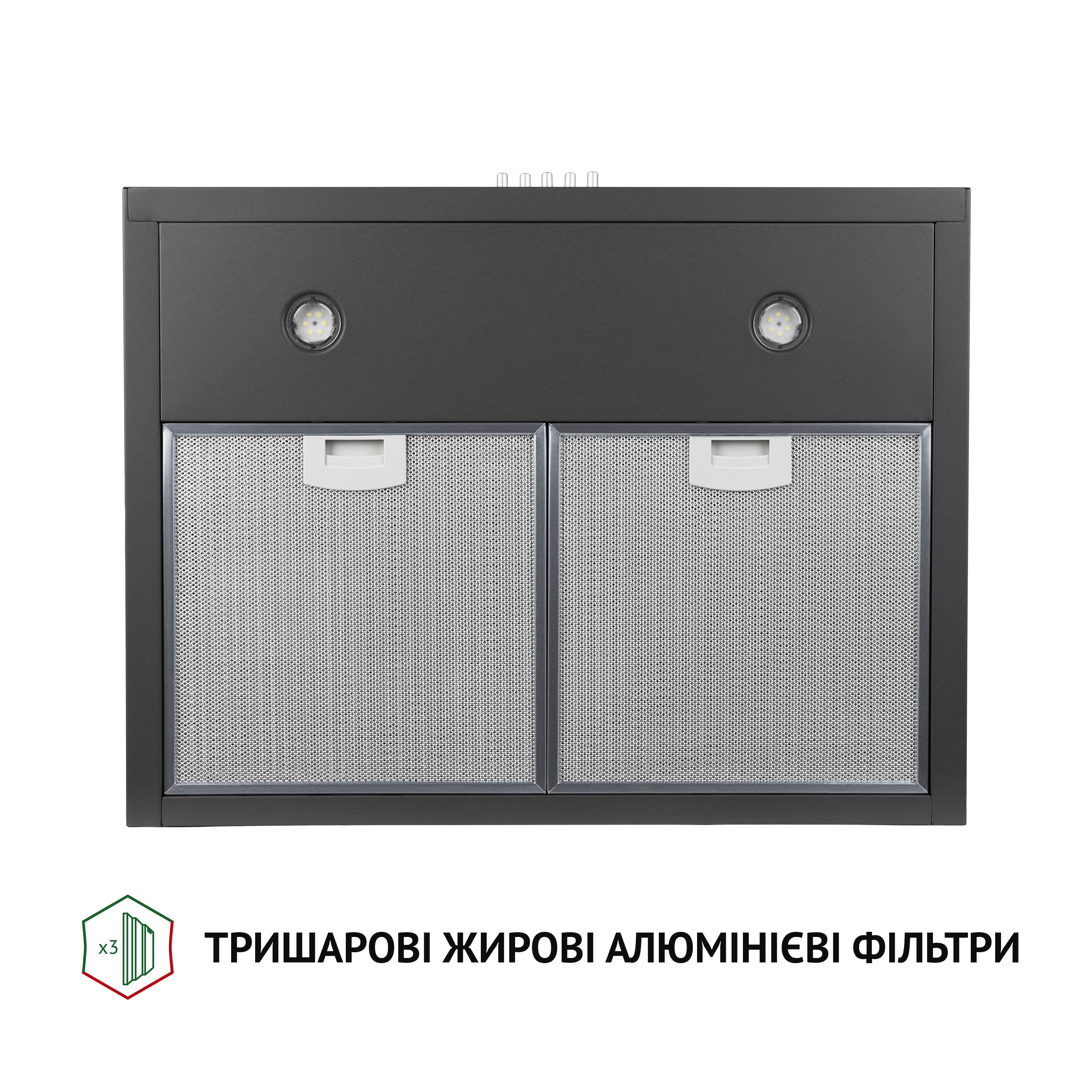 Perfelli 5902767158817 - зображення 5 Витяжка купольна Perfelli K 6402 SG 850 LED - зображення 5