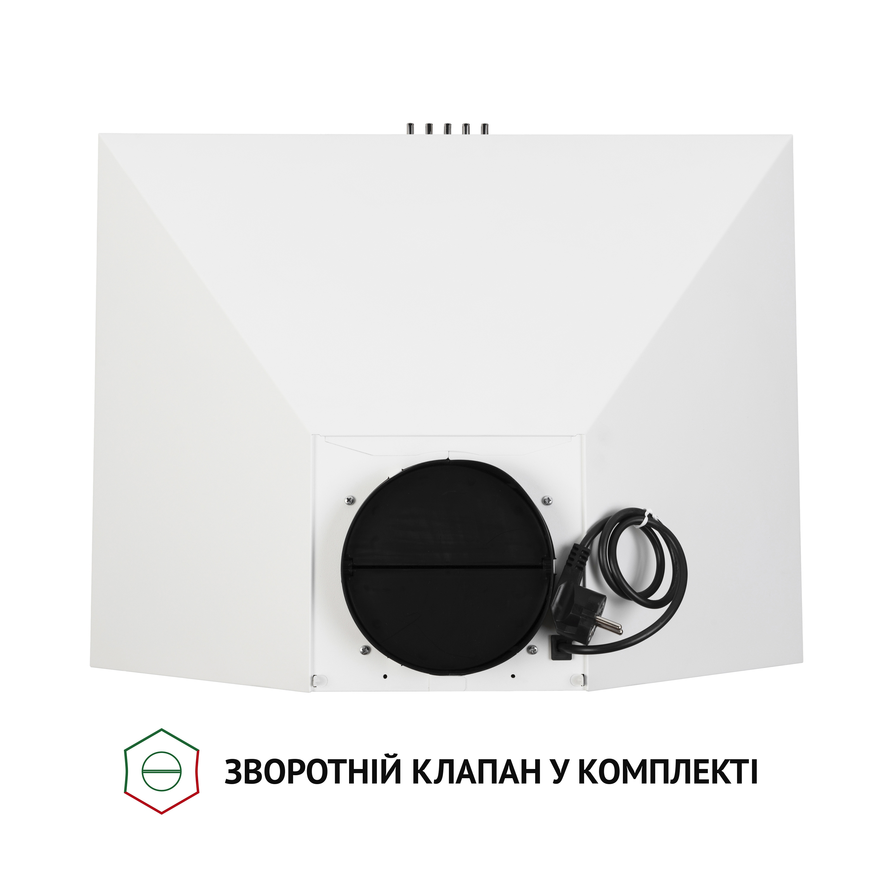 Витяжка купольна Perfelli K 6432 WH 850 LED RETRO - зображення 7