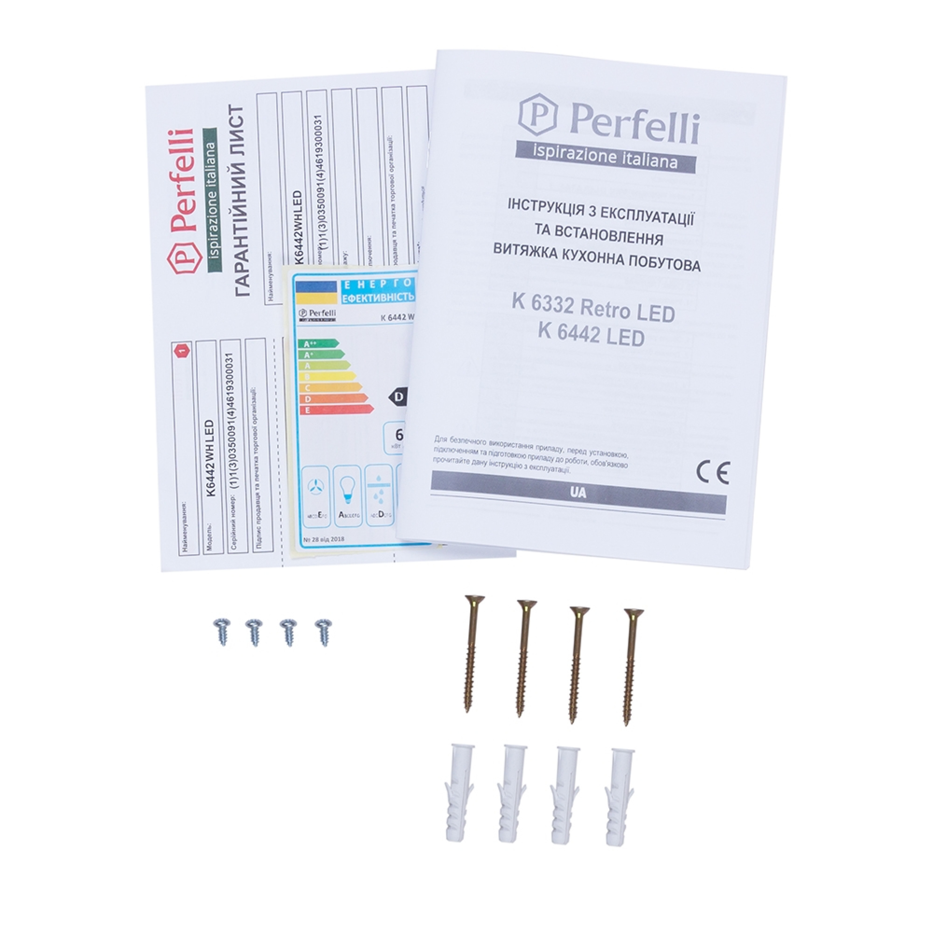 Perfelli 5902767155151 - зображення 14 Вытяжка купольная Perfelli K 6442 W LED - зображення 14