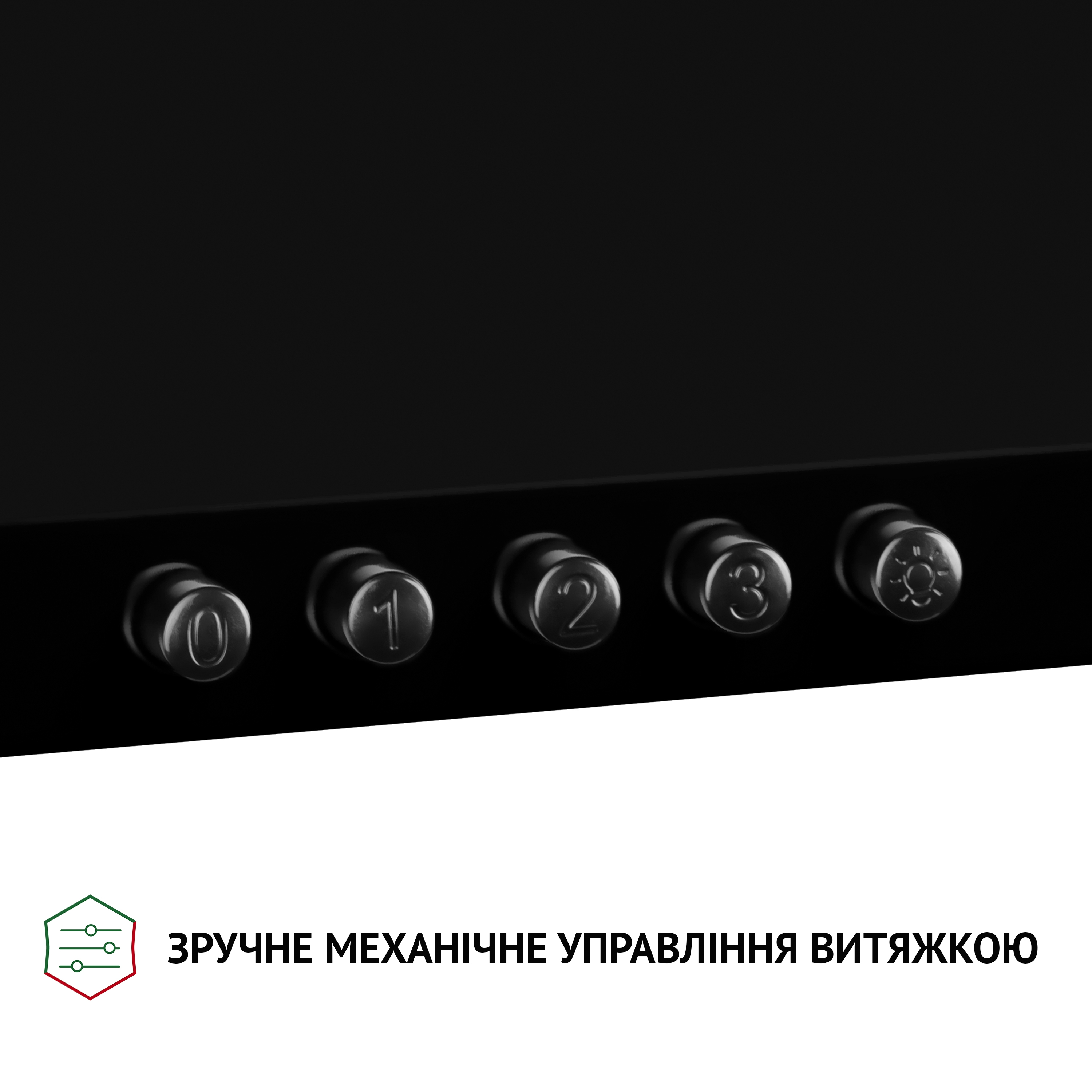 Вытяжка купольная Perfelli K 6610 BL 1000 LED - зображення 4