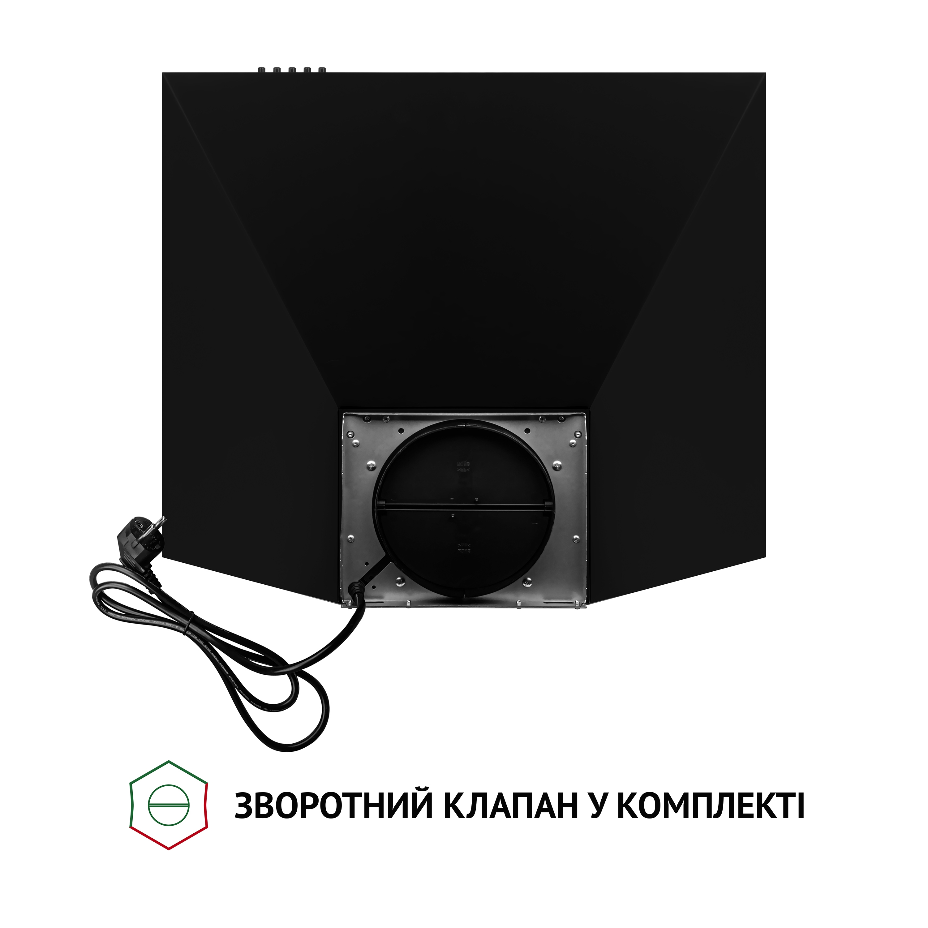 Вытяжка купольная Perfelli K 6610 BL 1000 LED - зображення 7