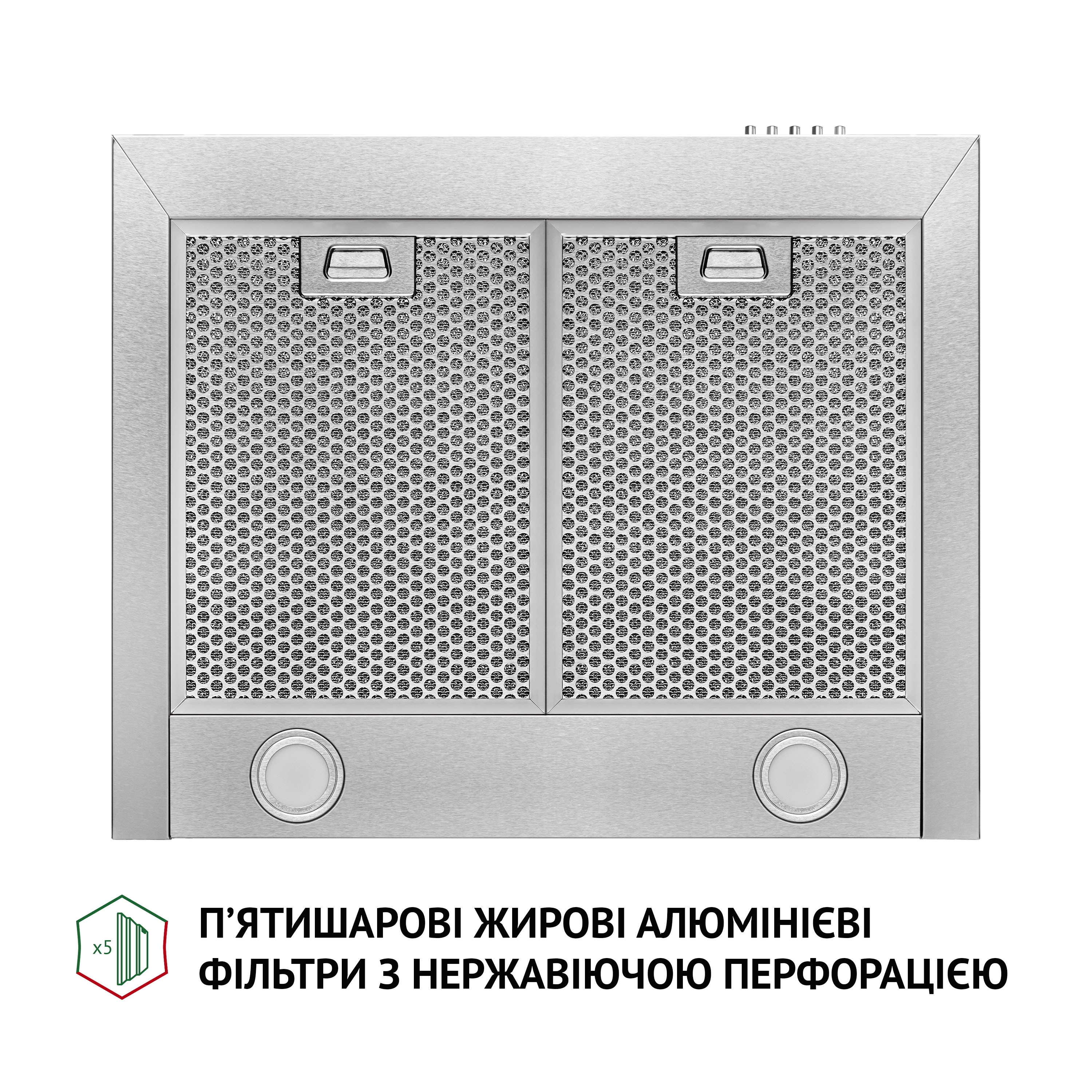 Perfelli 5902767159586 - зображення 5 Витяжка купольна Perfelli K 6610 I 1000 LED - зображення 5