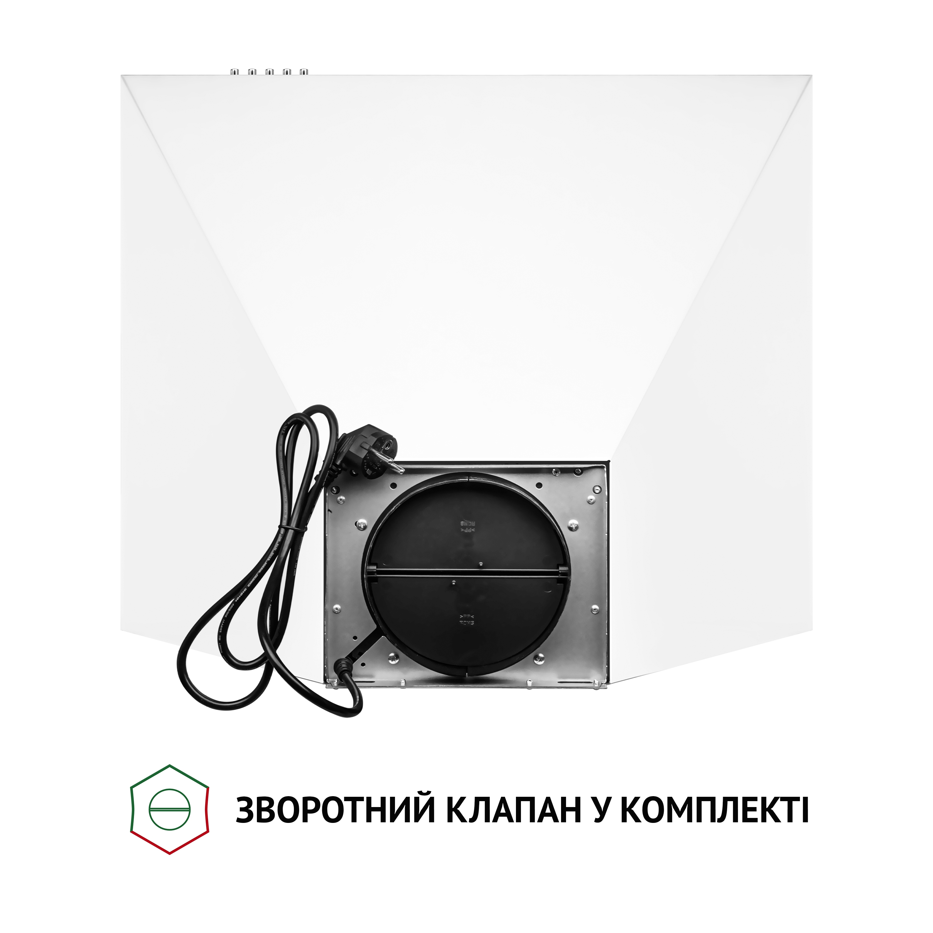 Витяжка купольна Perfelli K 6610 WH 1000 LED - зображення 7