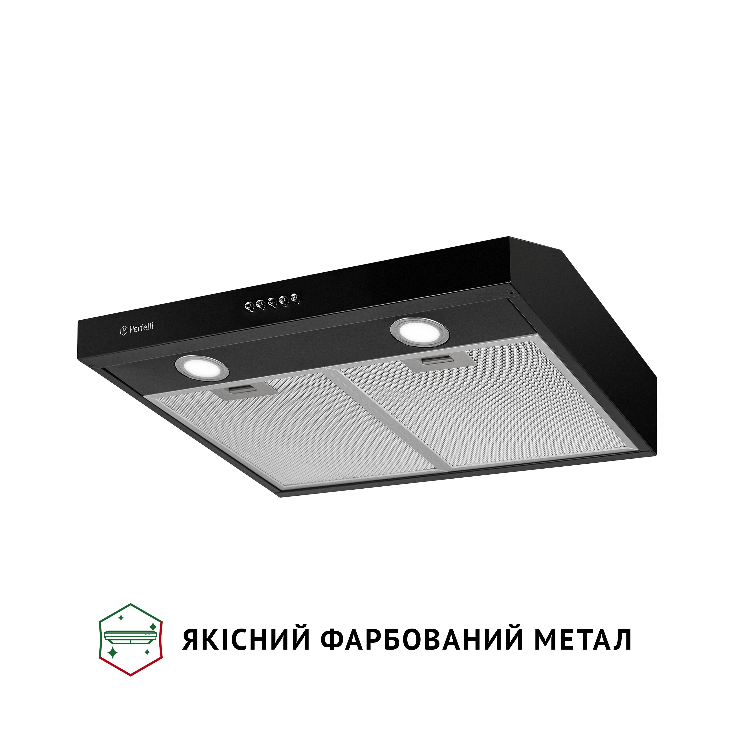 Витяжка плоска Perfelli PL 5002 BL LED - зображення 4