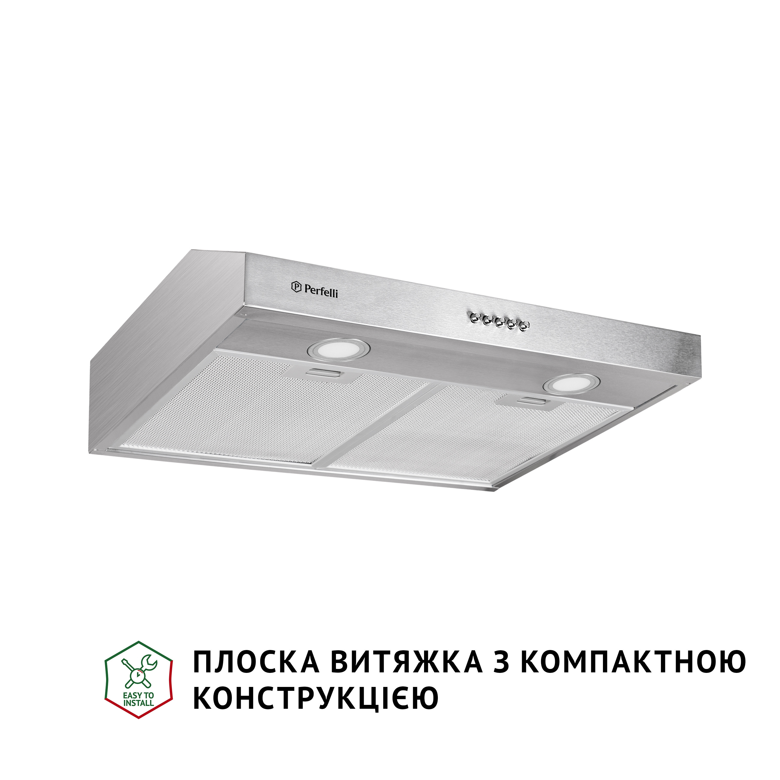 Витяжка плоска Perfelli PL 5002 I LED - зображення 8