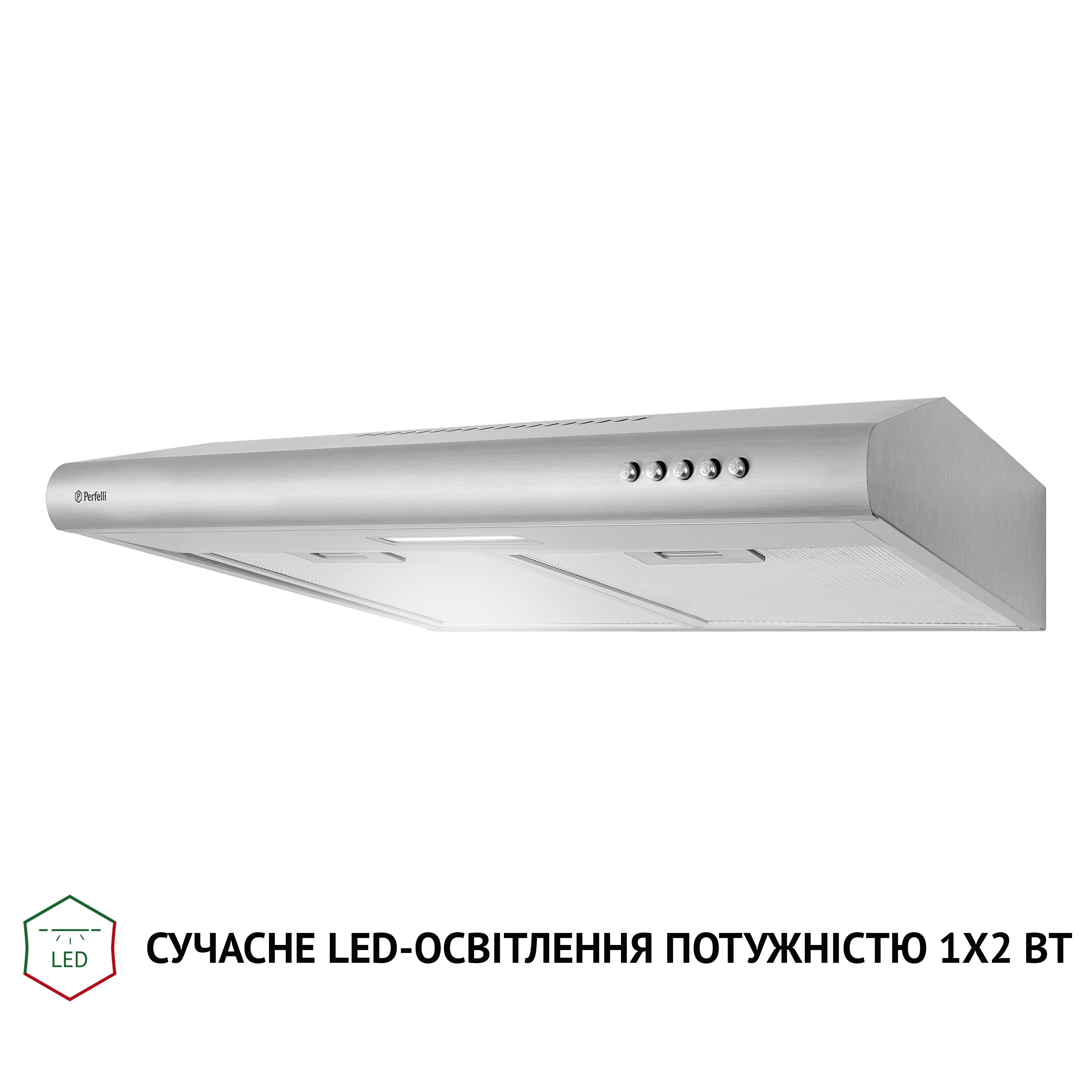 Витяжка плоска Perfelli PL 5124 I LED - зображення 4
