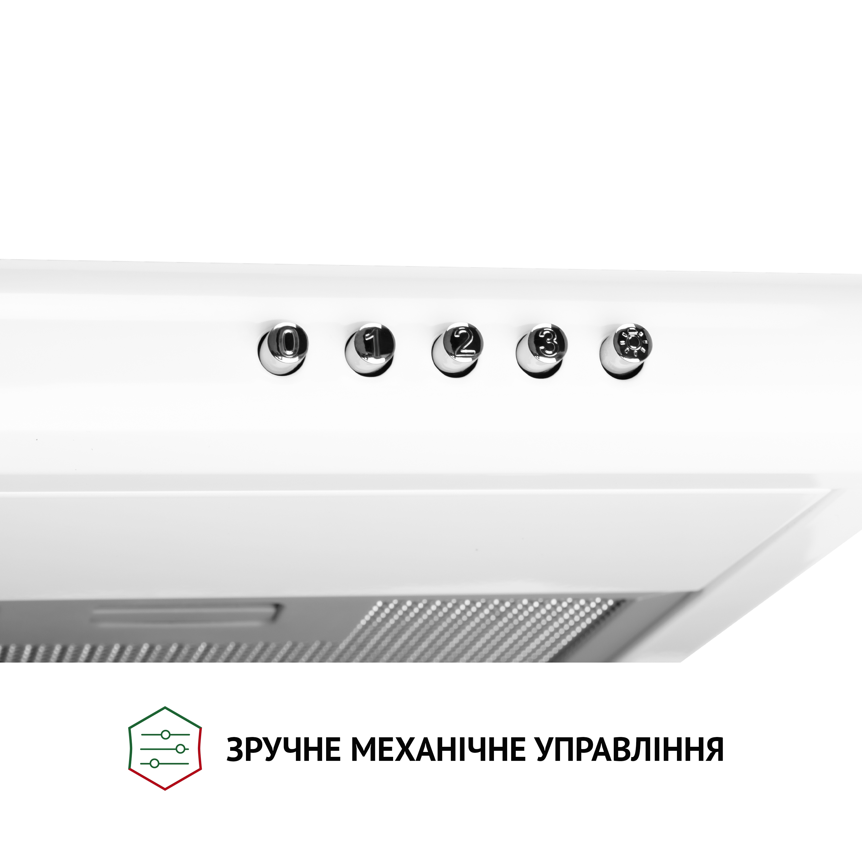 Витяжка плоска Perfelli PL 5124 WH LED - зображення 5