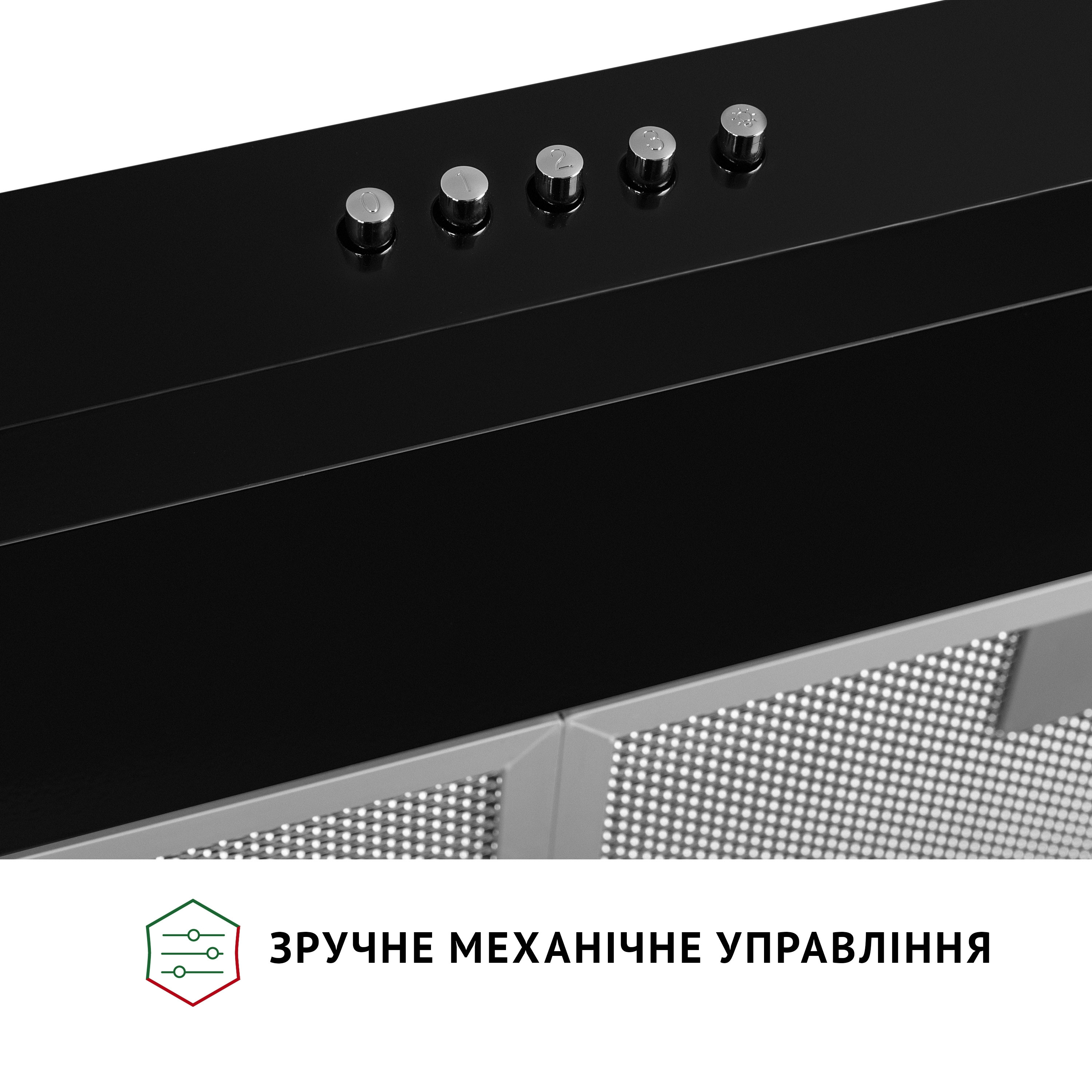 Витяжка плоска Perfelli PL 6002 BL LED - зображення 7