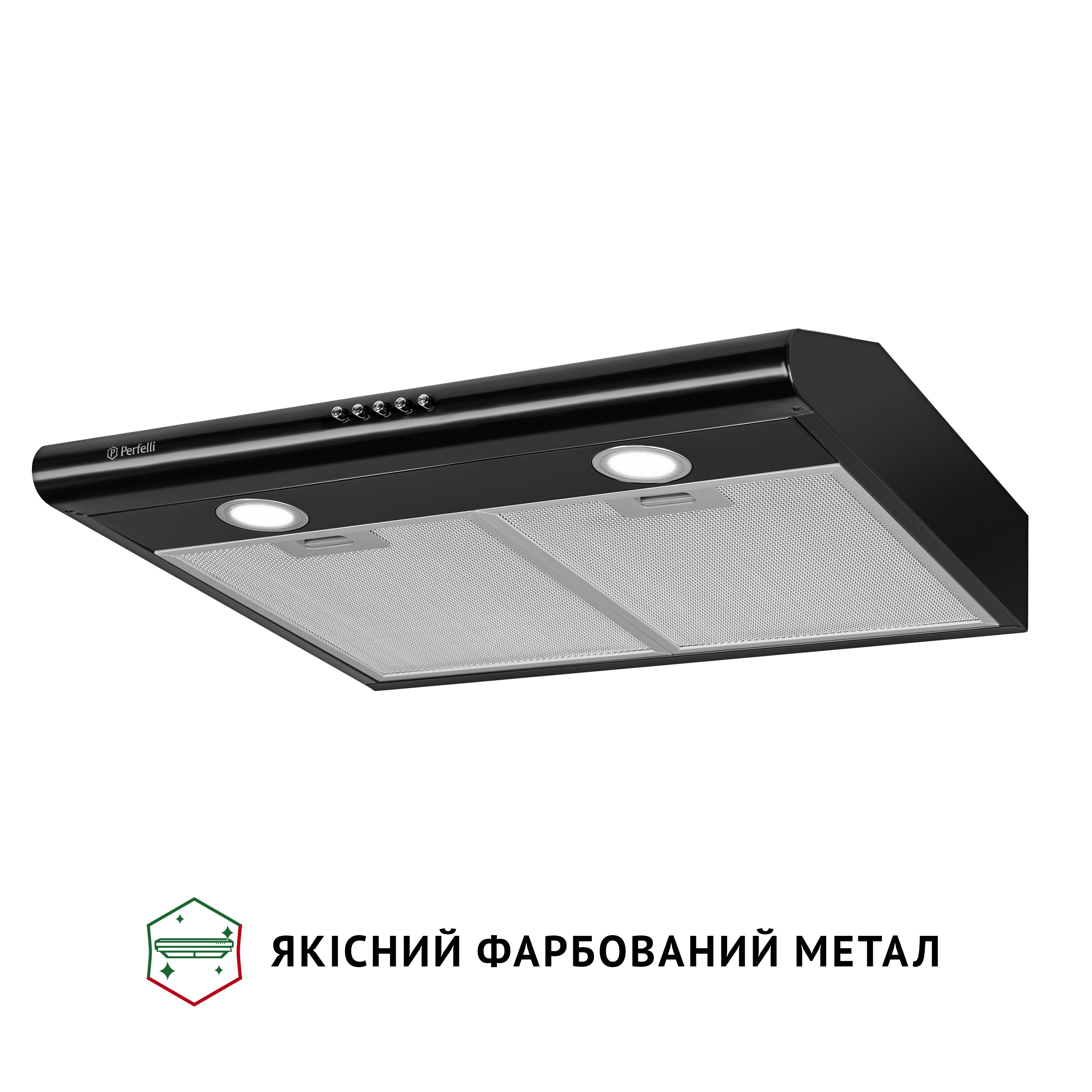Витяжка плоска Perfelli PL 6022 BL LED - зображення 4