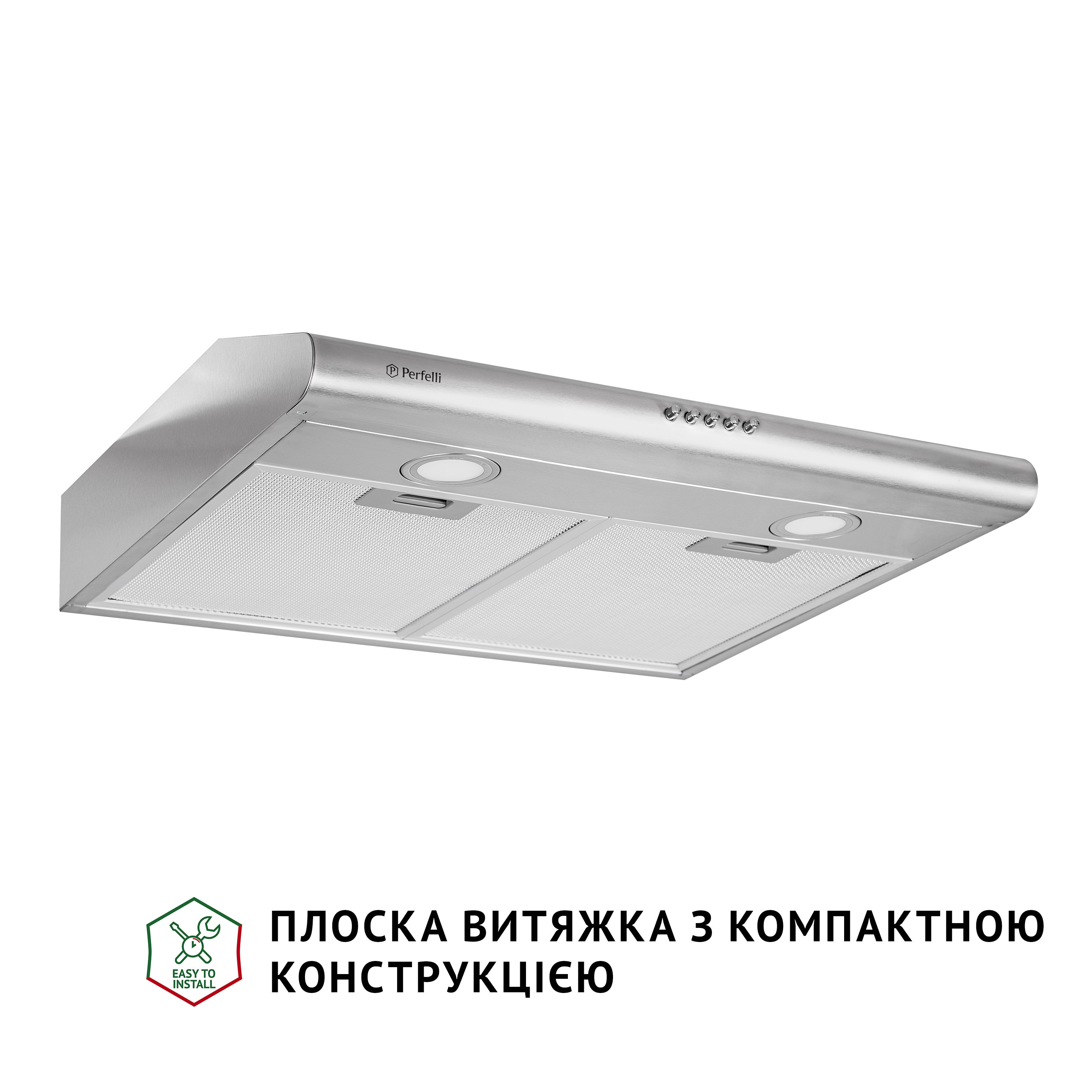 Вытяжка плоская Perfelli PL 6022 I LED - зображення 2