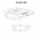 Вытяжка плоская Perfelli PL 6022 W LED - зображення 10