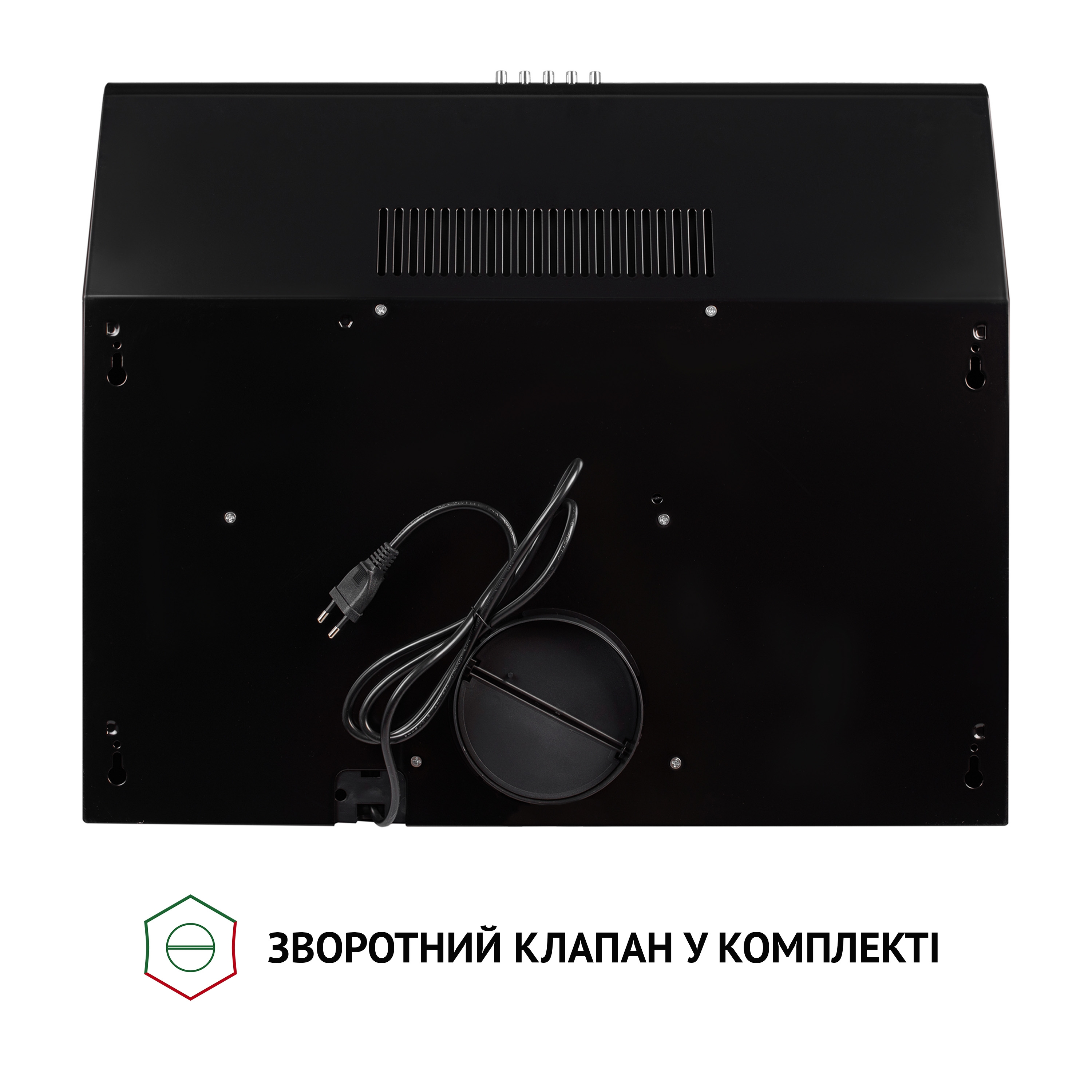 Витяжка плоска Perfelli PL 6042 BL LED - зображення 9