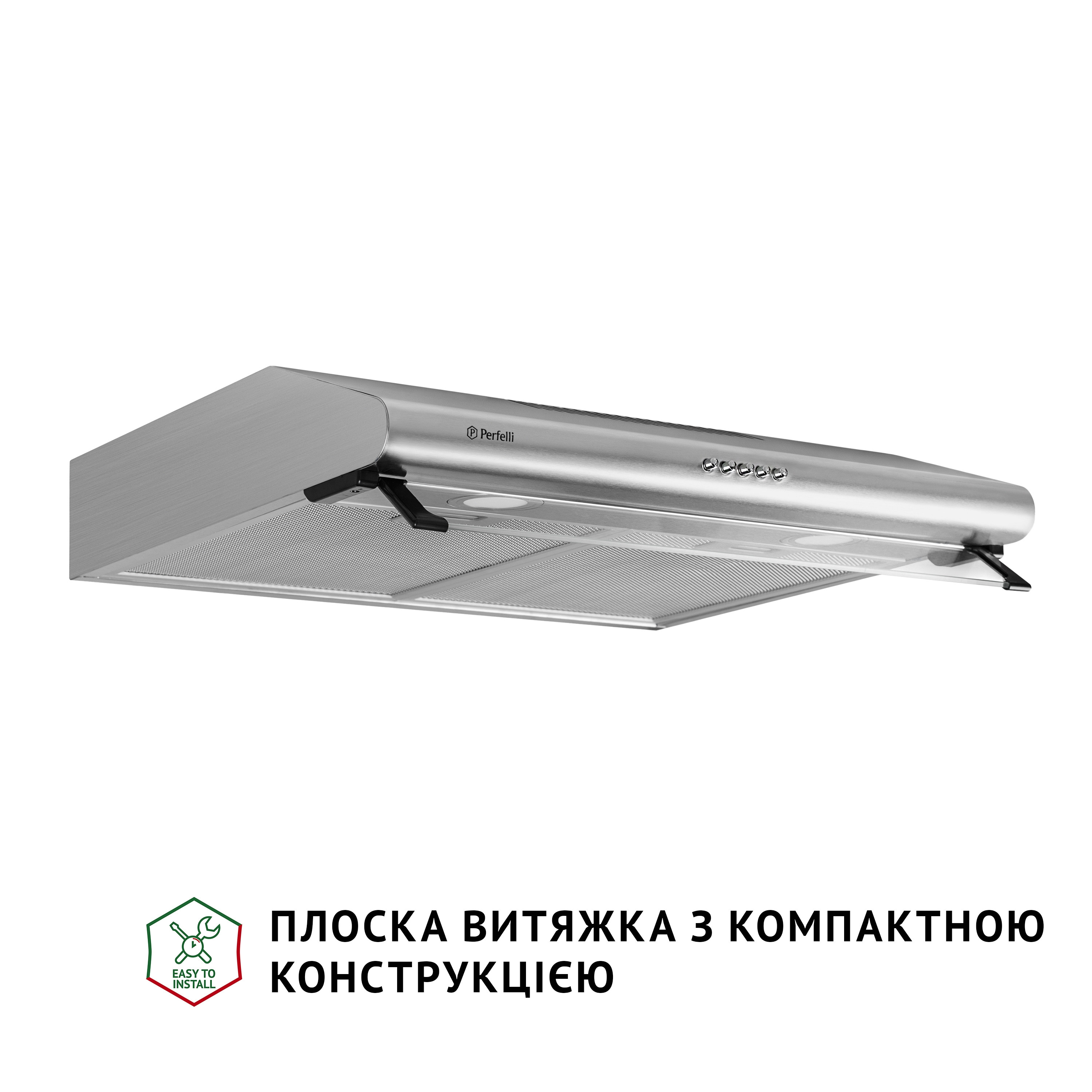 Витяжка плоска Perfelli PL 6042 I LED - зображення 2