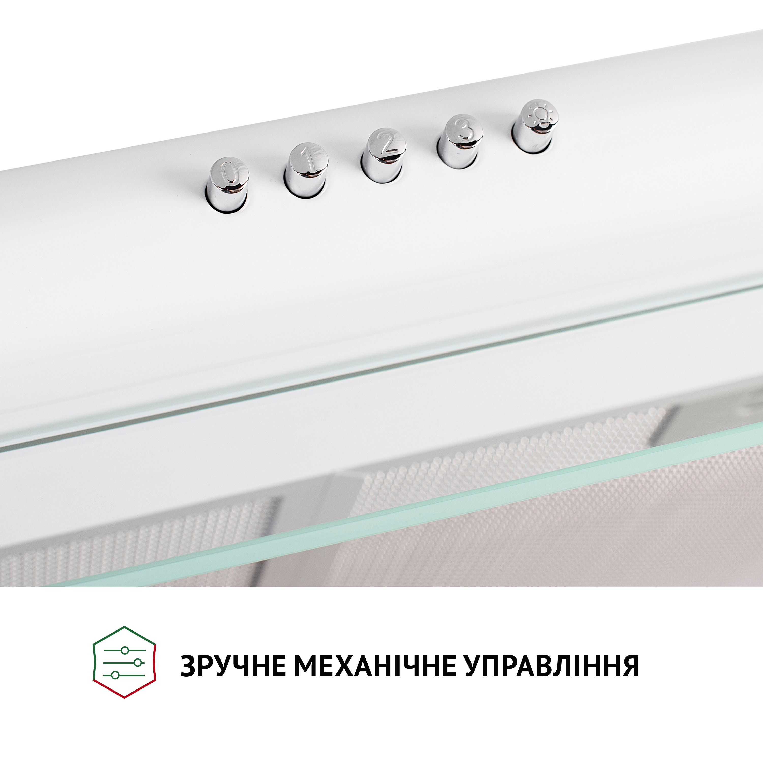 Витяжка плоска Perfelli PL 6042 W LED - зображення 8