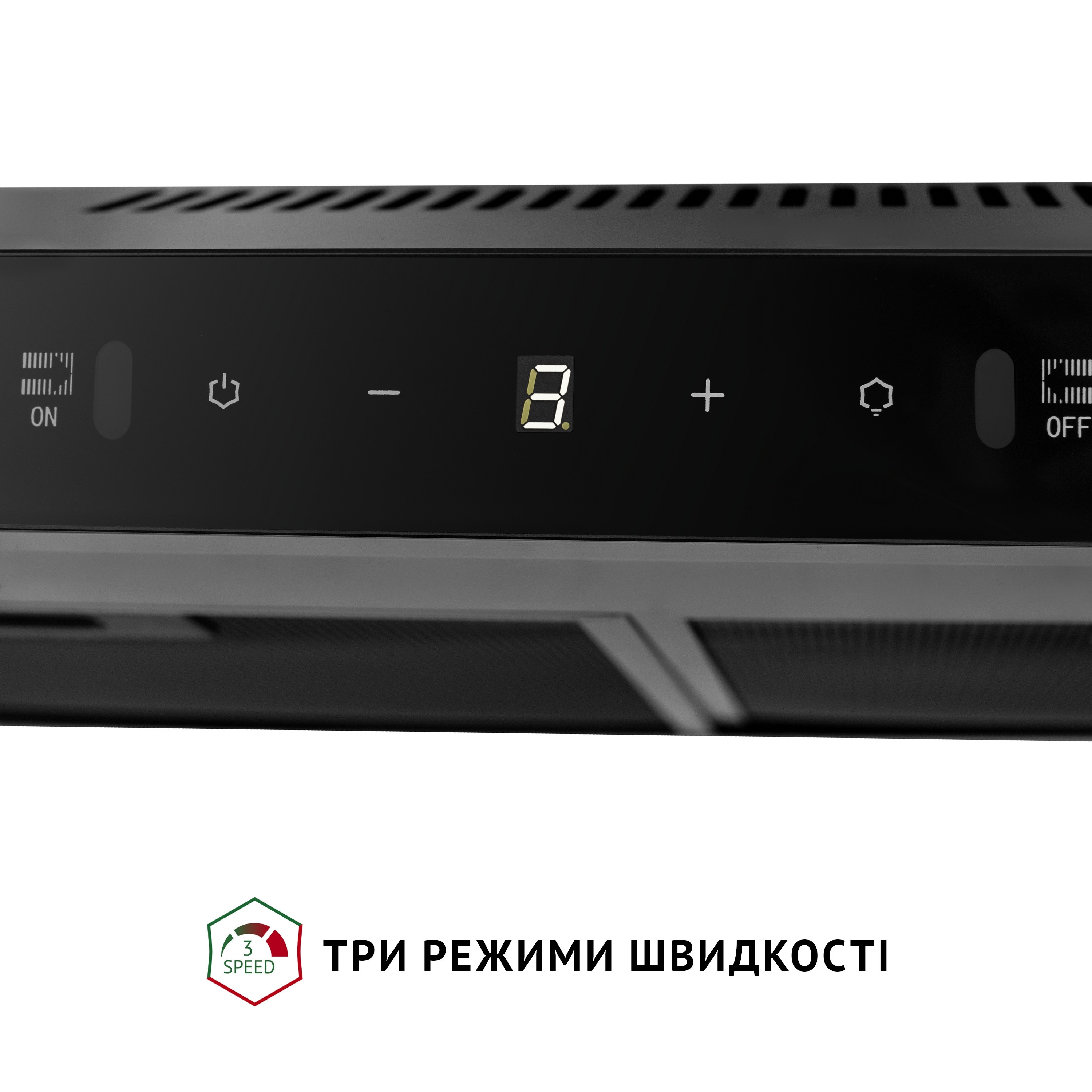 Витяжка плоска Perfelli RINCI 6CWB NERO - зображення 6