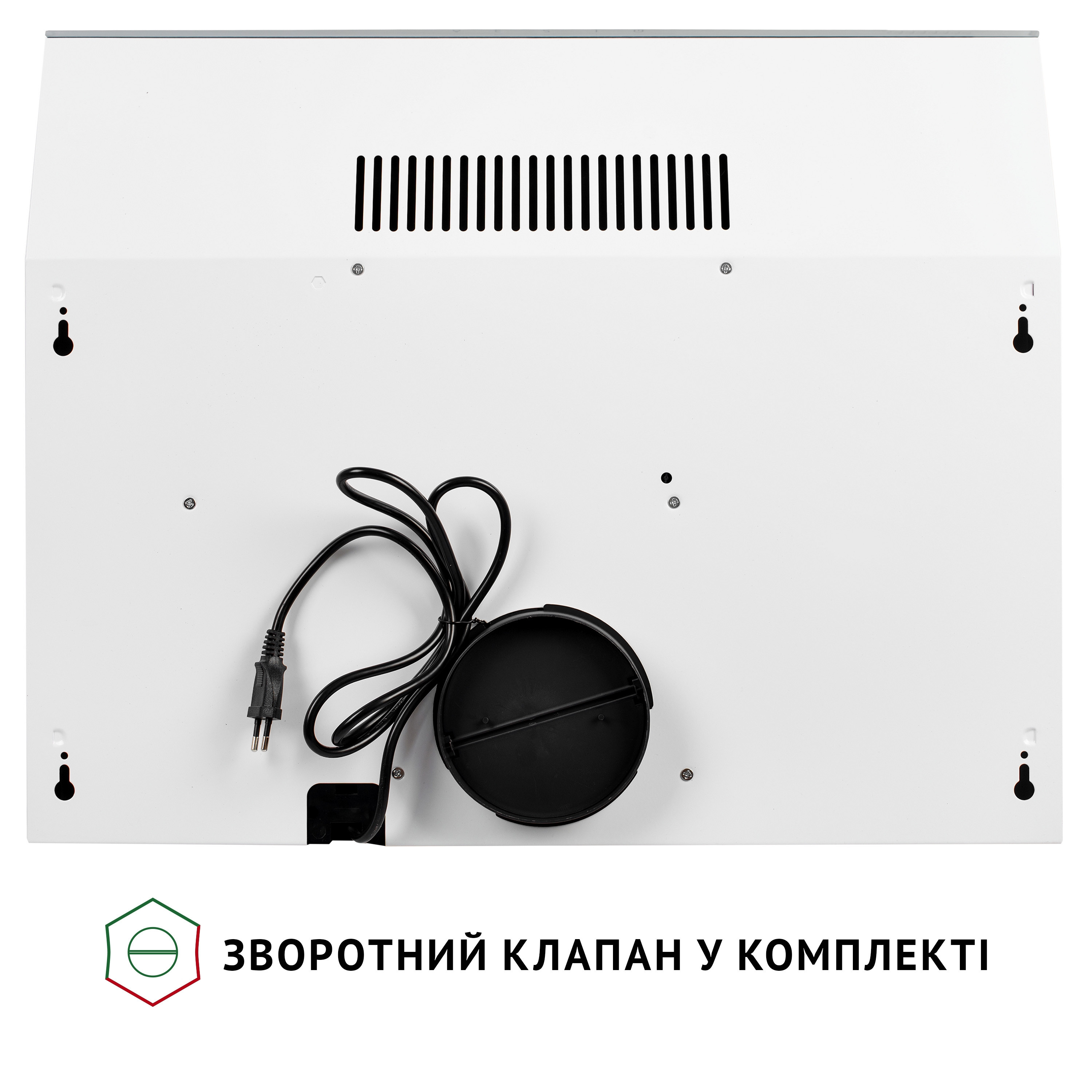 Витяжка плоска Perfelli RINCI 6CWX BIANCO - зображення 9