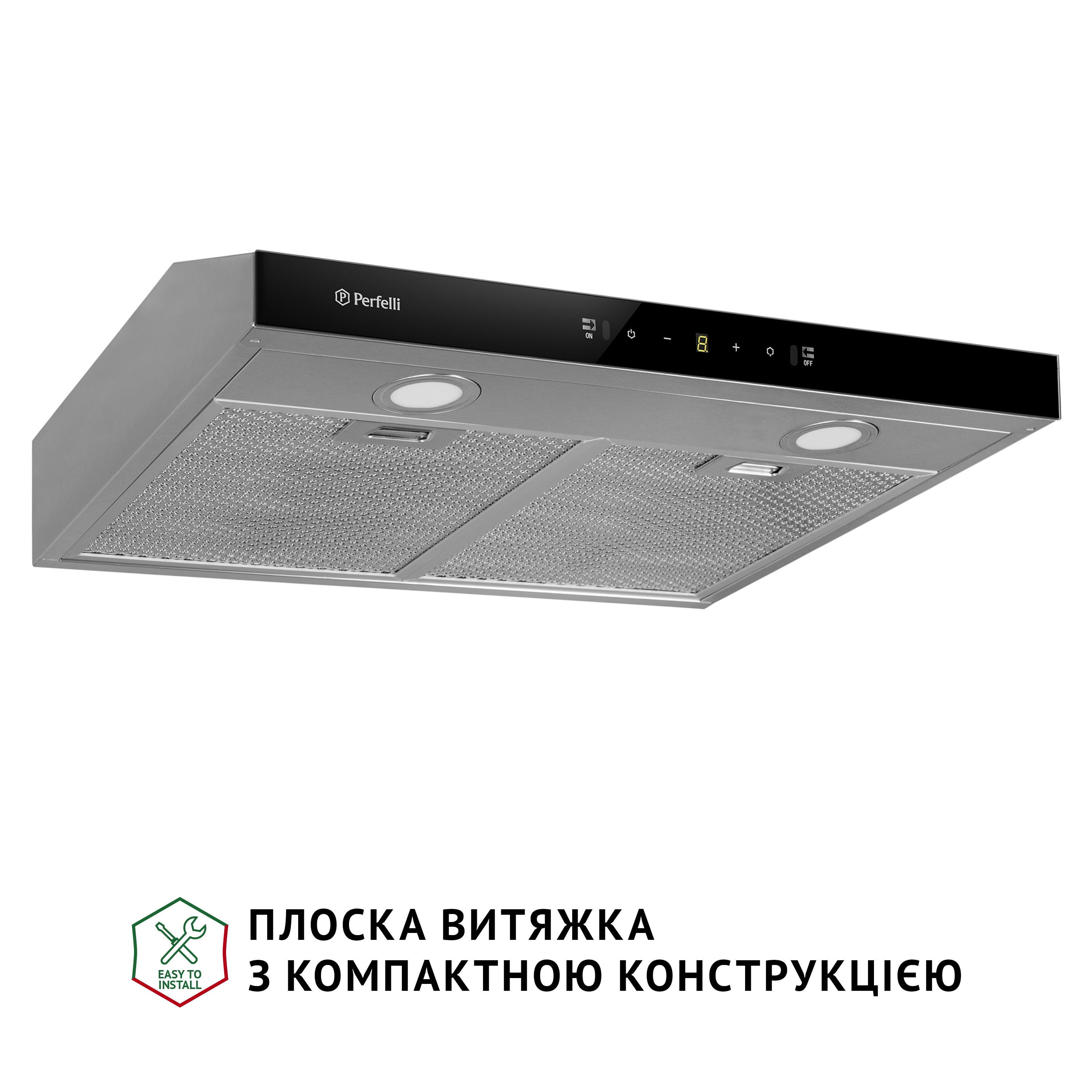 Витяжка плоска Perfelli RINCI 6CWX INOX - зображення 2