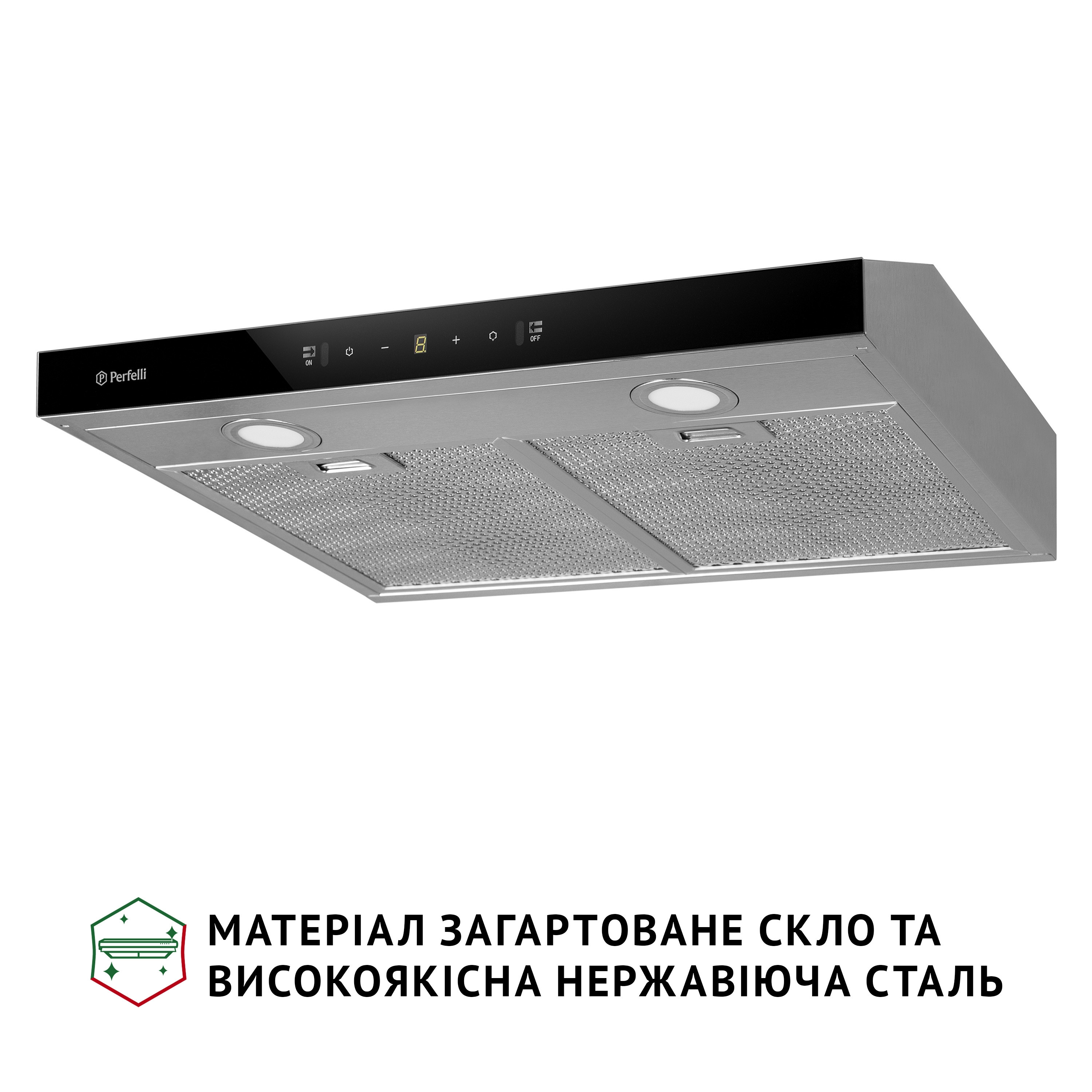 Витяжка плоска Perfelli RINCI 6CWX INOX - зображення 3