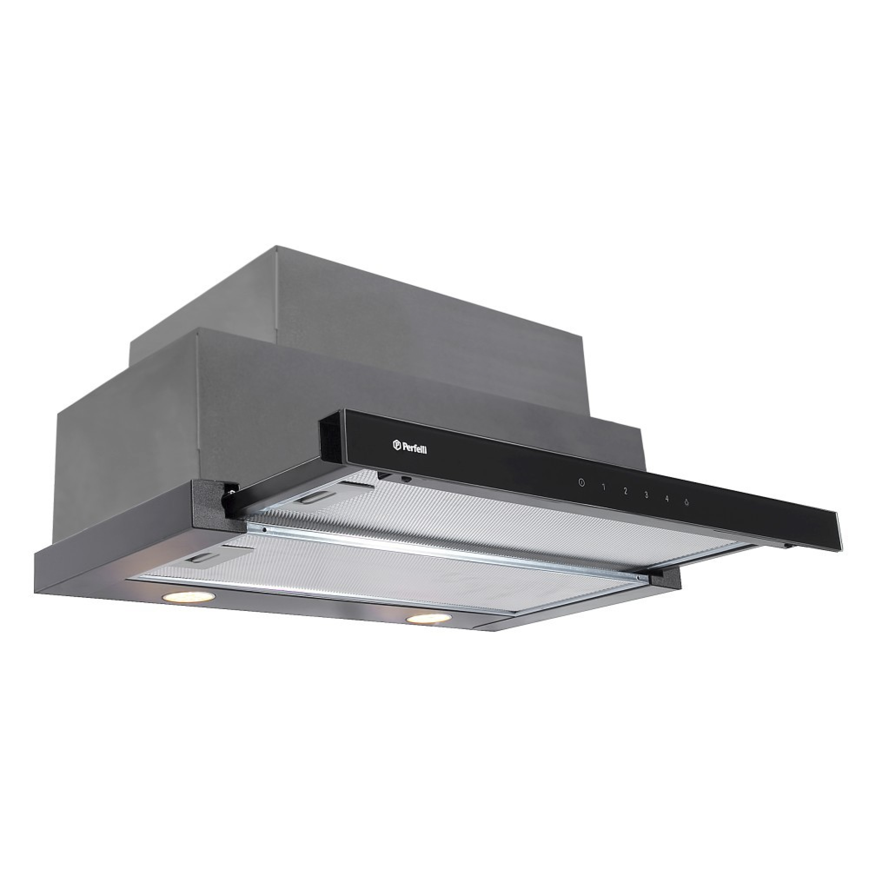 Perfelli 5904036026605 - зображення 2 Витяжка телескопічна Perfelli TLS 6832 BL LED - зображення 2