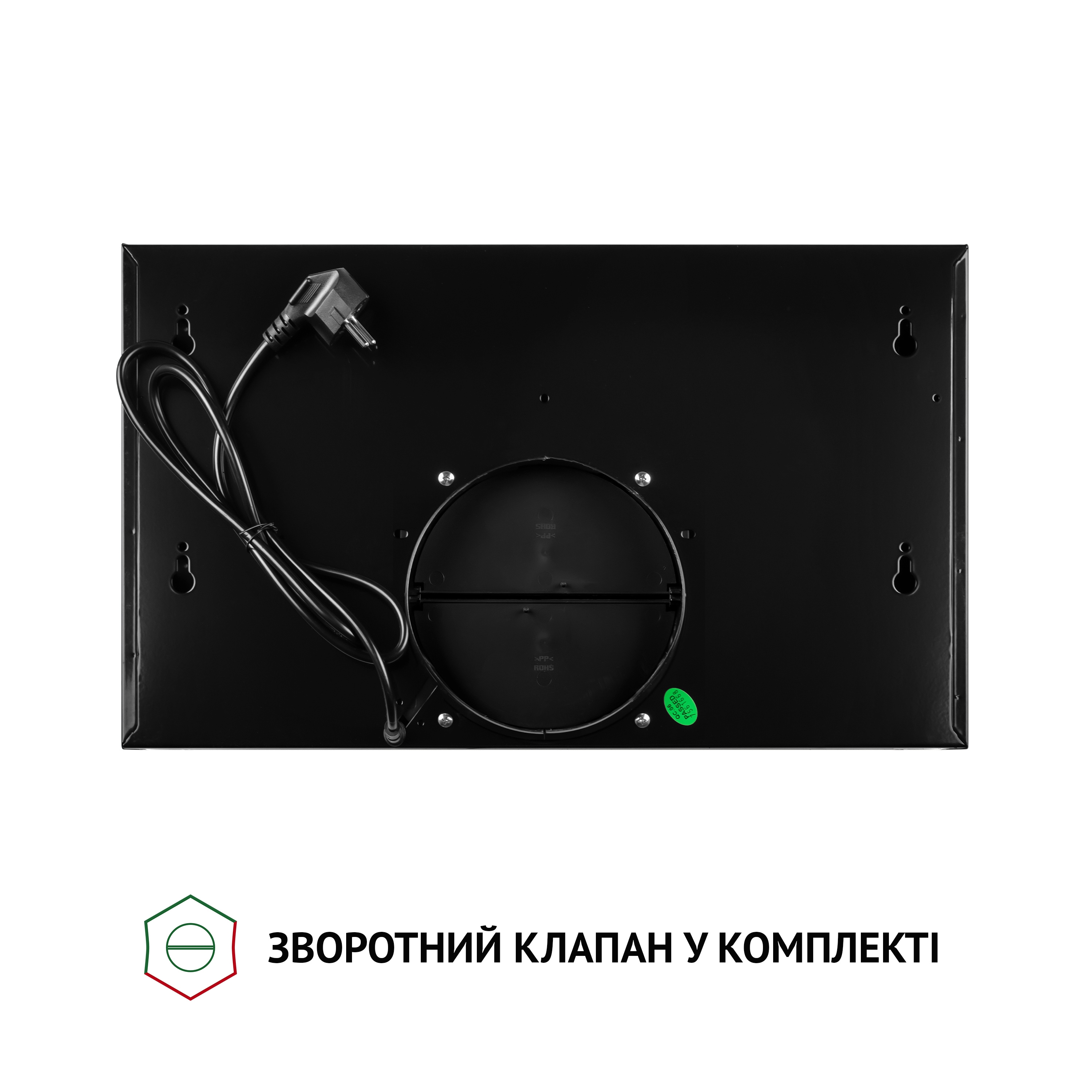 Вытяжка телескопическая Perfelli TL 5212 BL 700 LED - зображення 9