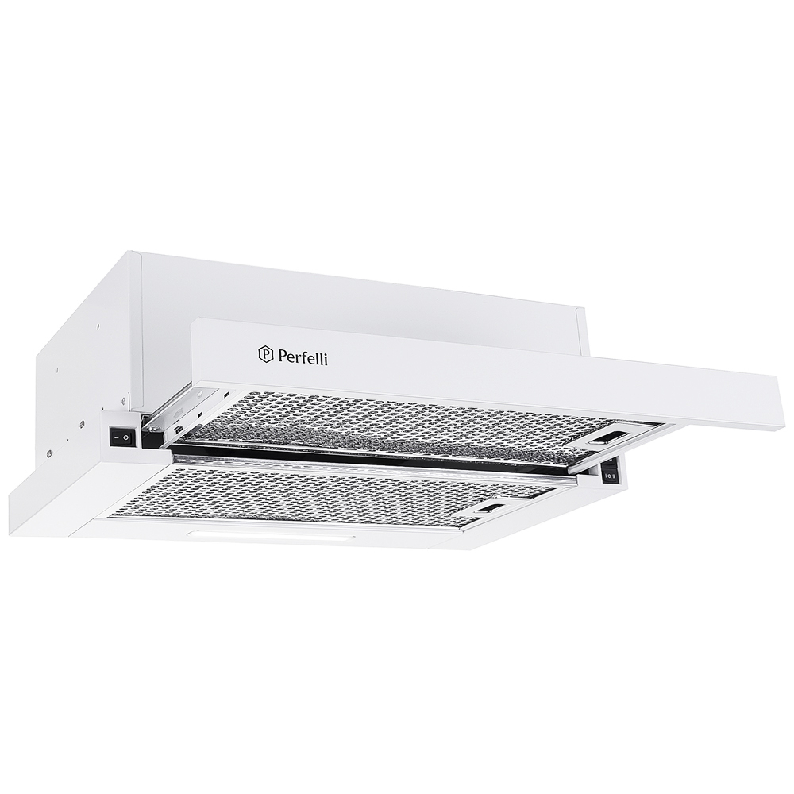 Вытяжка телескопическая Perfelli TL 5316 WH 700 LED - зображення 3