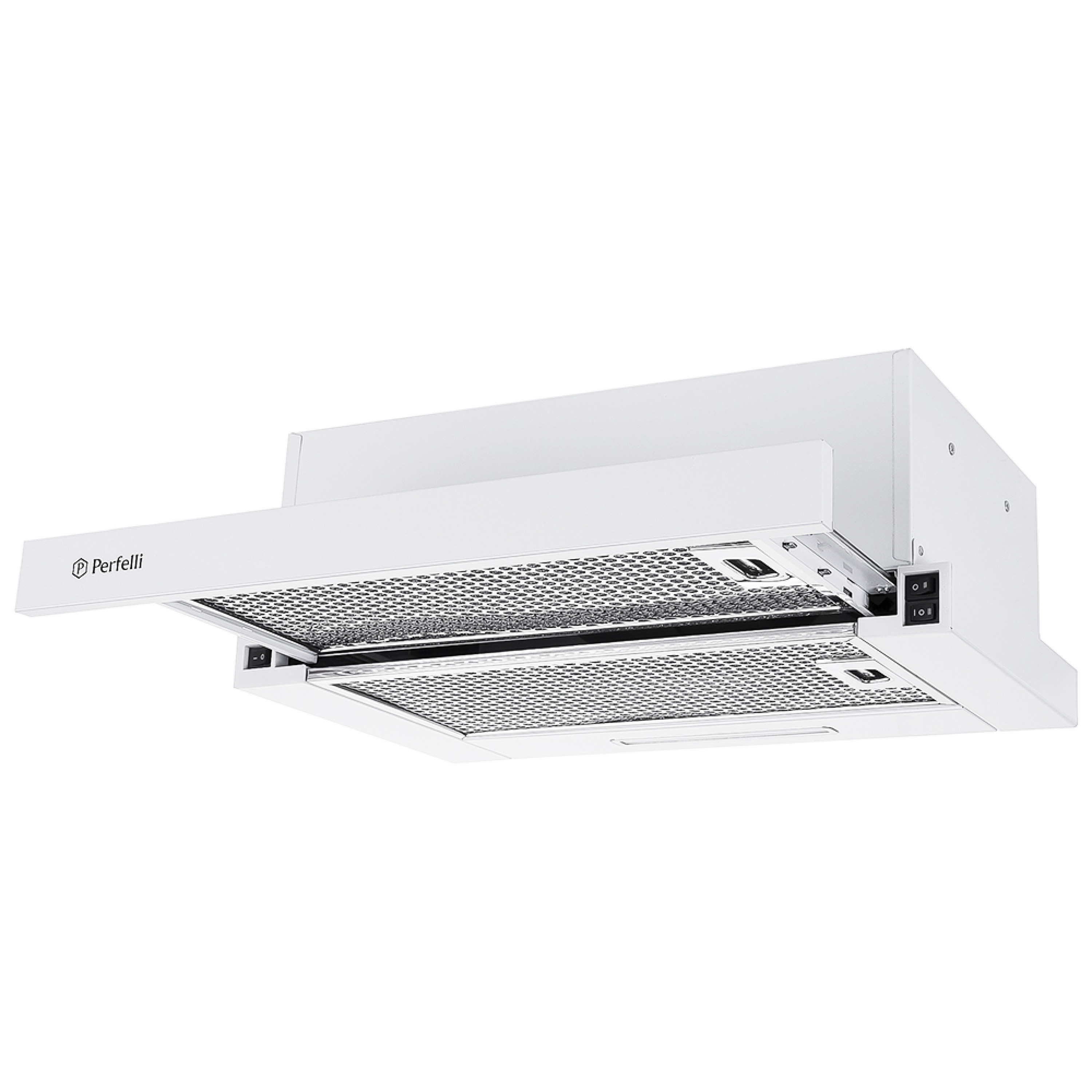 Вытяжка телескопическая Perfelli TL 5316 WH 700 LED - зображення 4