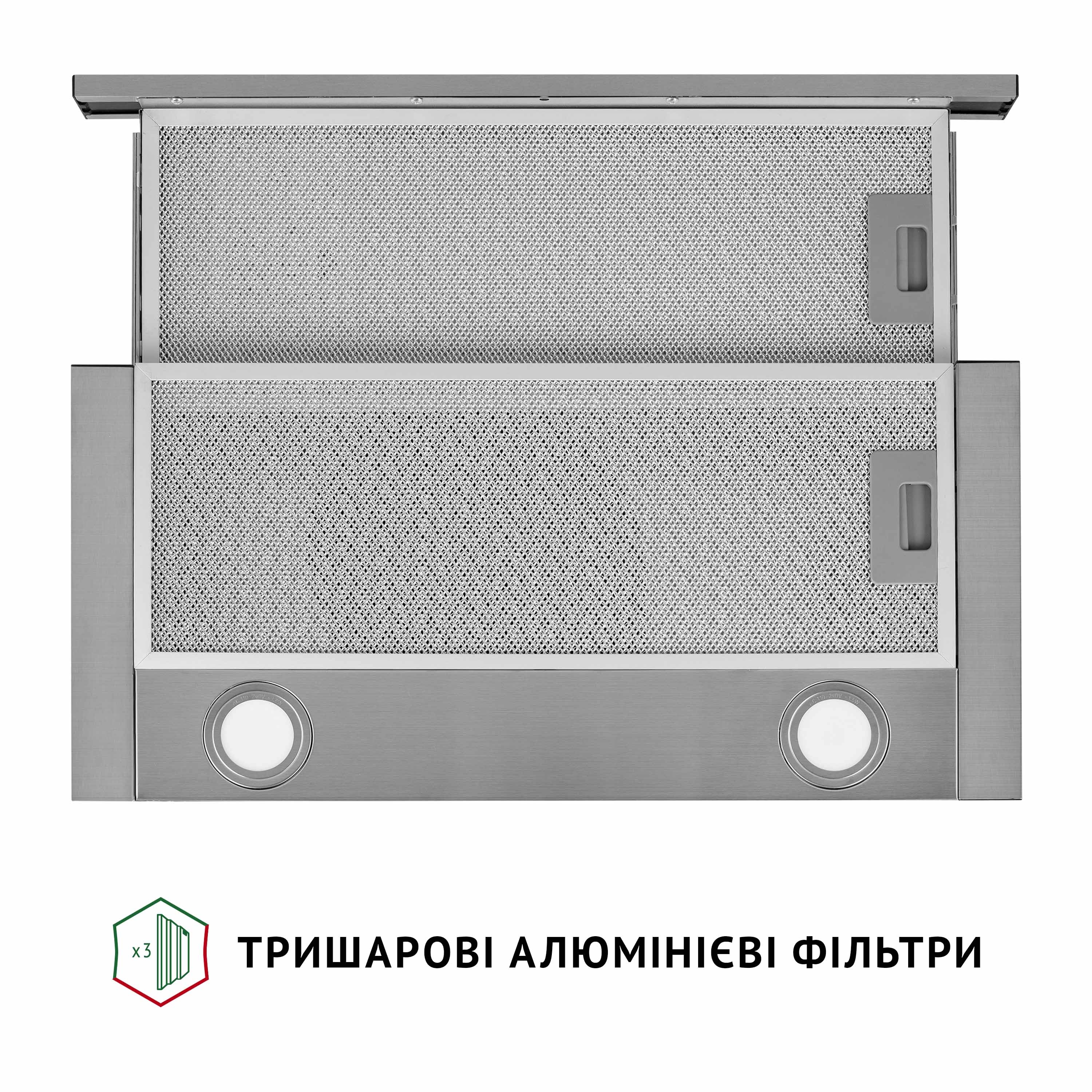 Perfelli 5905563500033 - зображення 7 Вытяжка телескопическая Perfelli TL 602 I LED - зображення 7