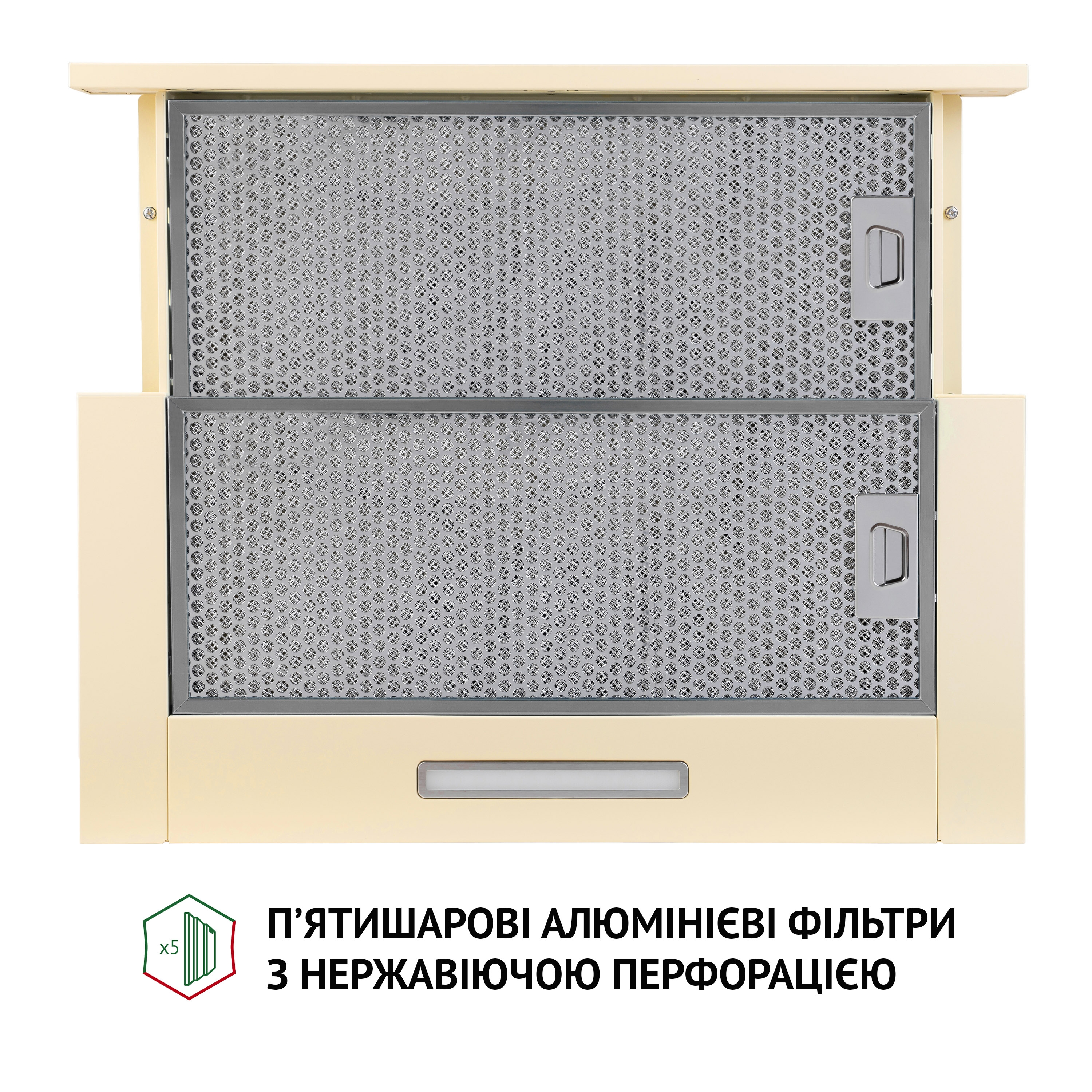 Вытяжка телескопическая Perfelli TL 6316 IV 700 LED - зображення 7