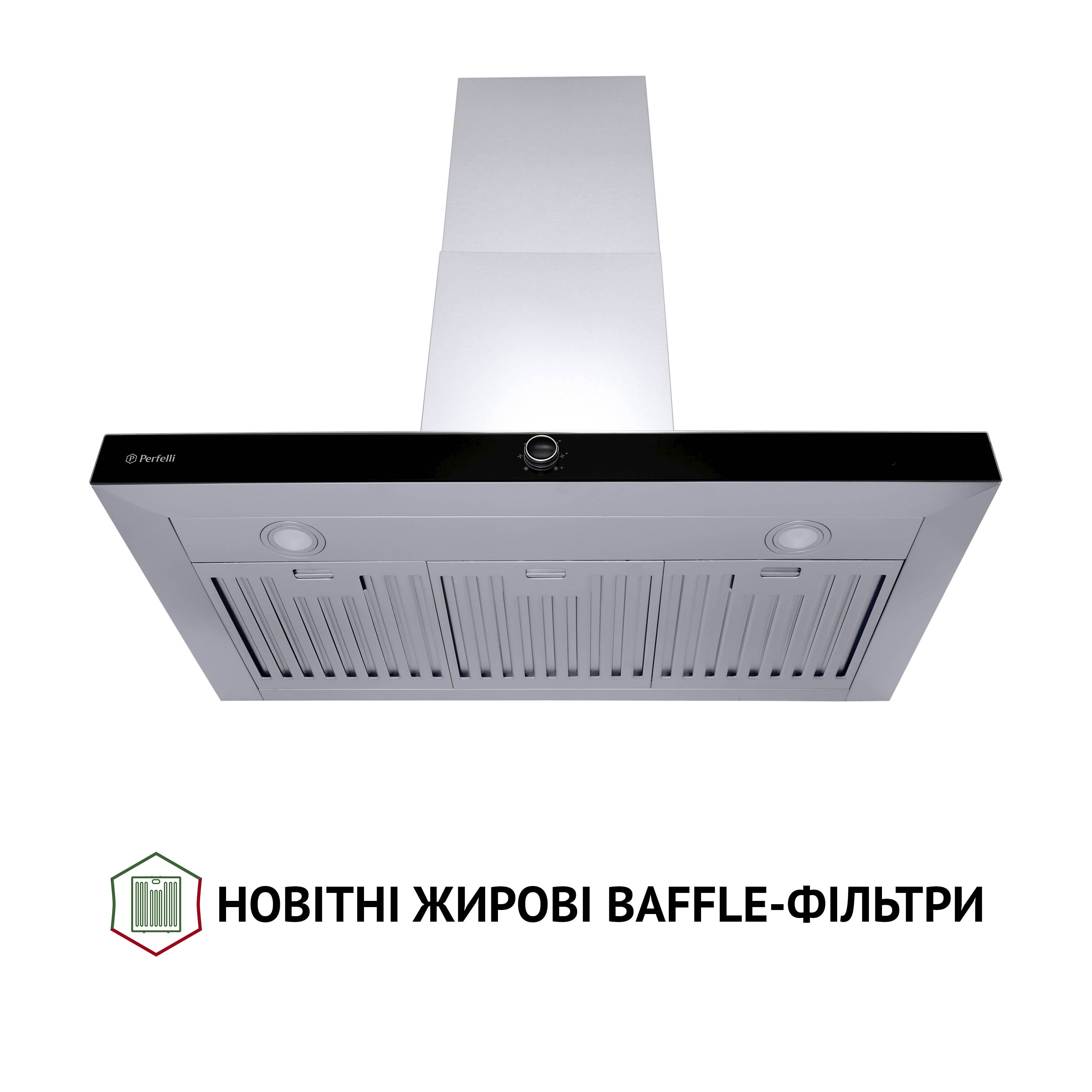 Витяжка декоративна Т-подібна Perfelli TM 9642 I/BL 1000 LED - зображення 2