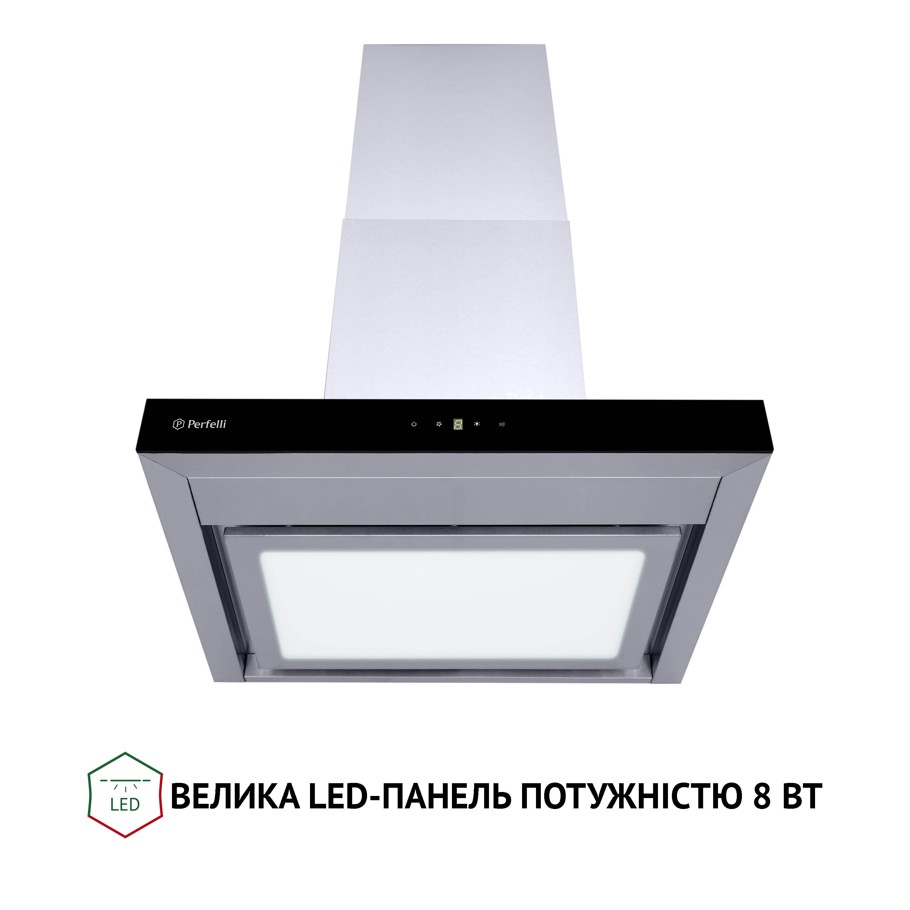 Perfelli 5902767157483 - зображення 3 Витяжка декоративна Т-подібна Perfelli TS 6635 I/BL 1000 LED - зображення 3