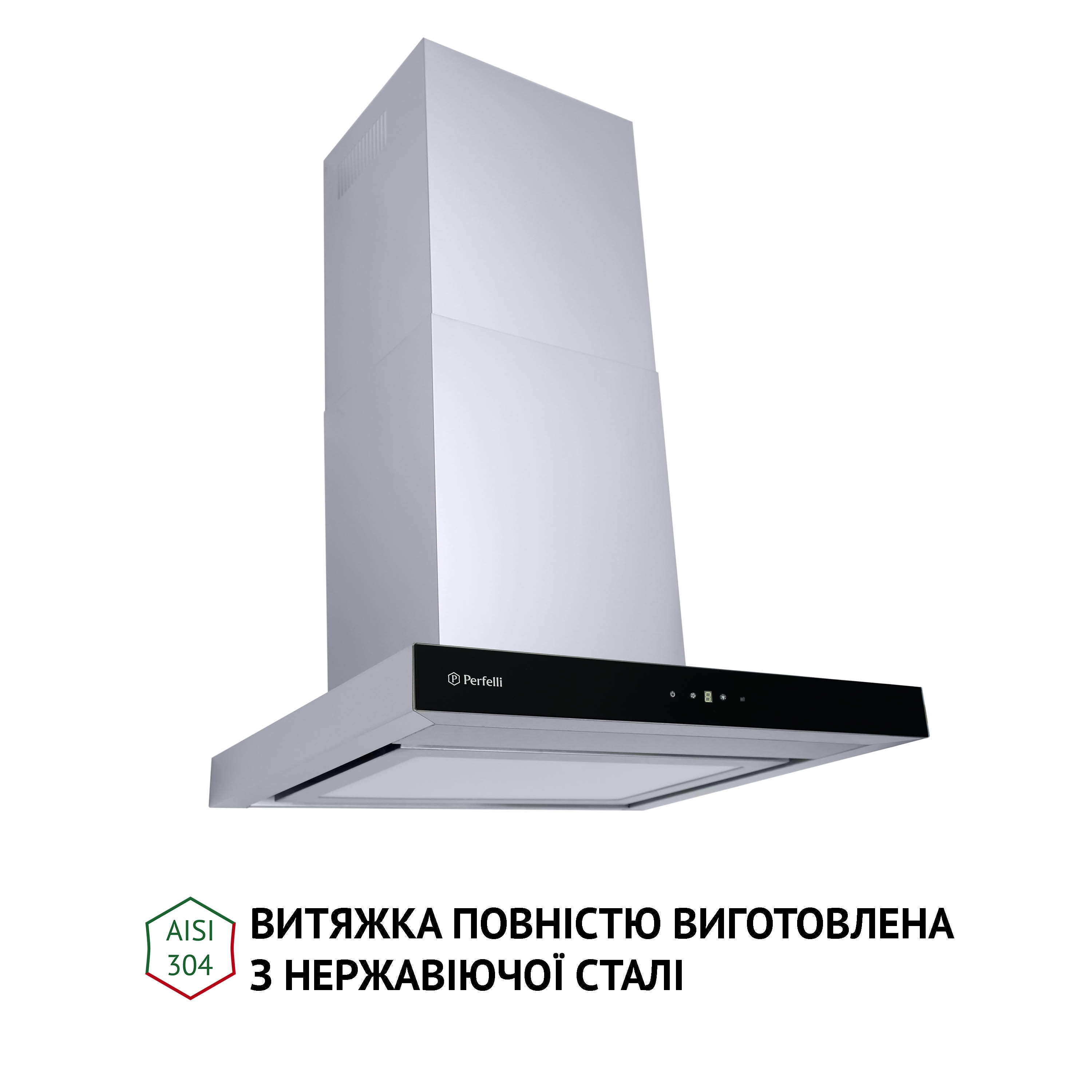 Perfelli 5902767157483 - зображення 4 Витяжка декоративна Т-подібна Perfelli TS 6635 I/BL 1000 LED - зображення 4