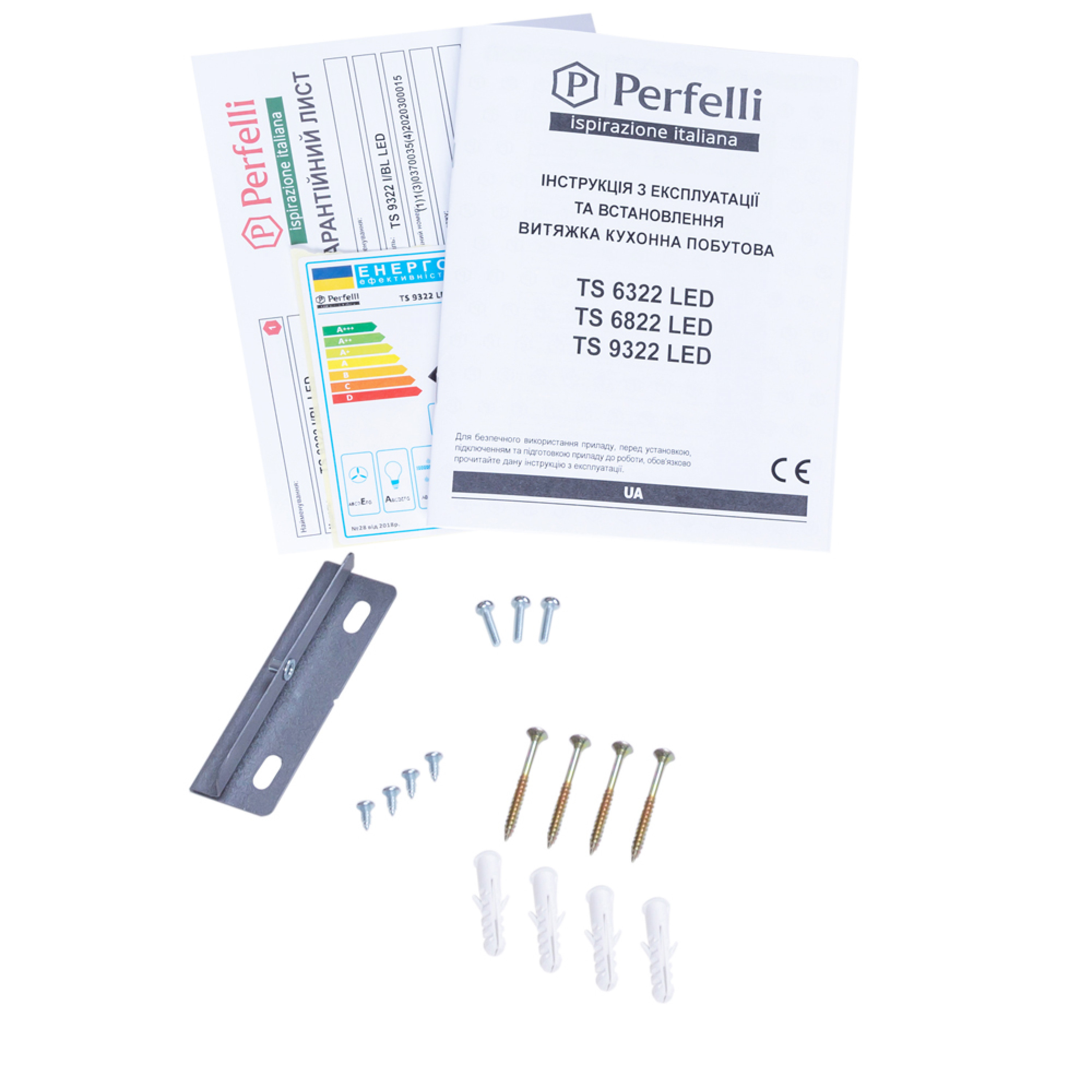 Витяжка декоративна Т-подібна Perfelli TS 9322 I/BL LED - зображення 14