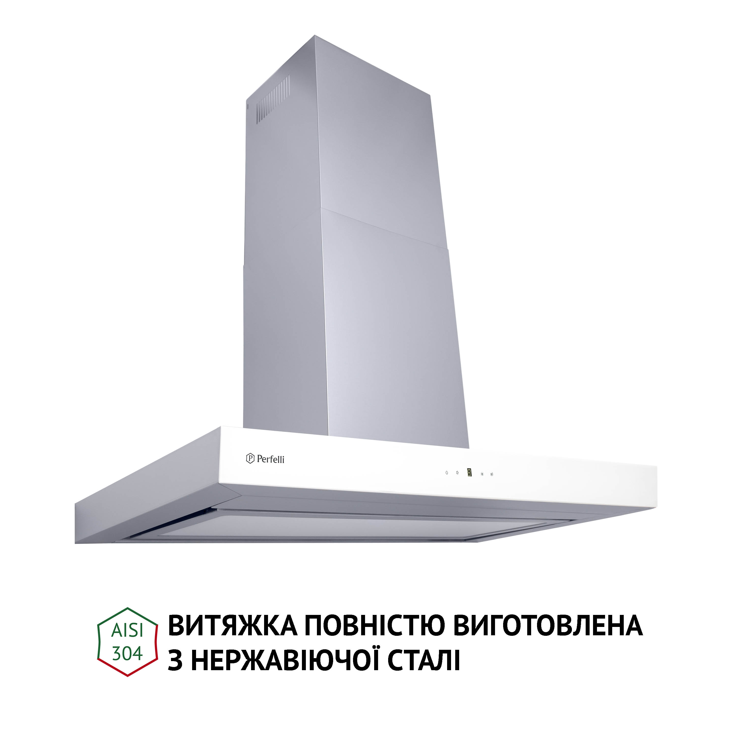 Perfelli 5902767157513 - зображення 4 Вытяжка декоративная Т-образная Perfelli TS 9635 I/WH 1000 LED - зображення 4