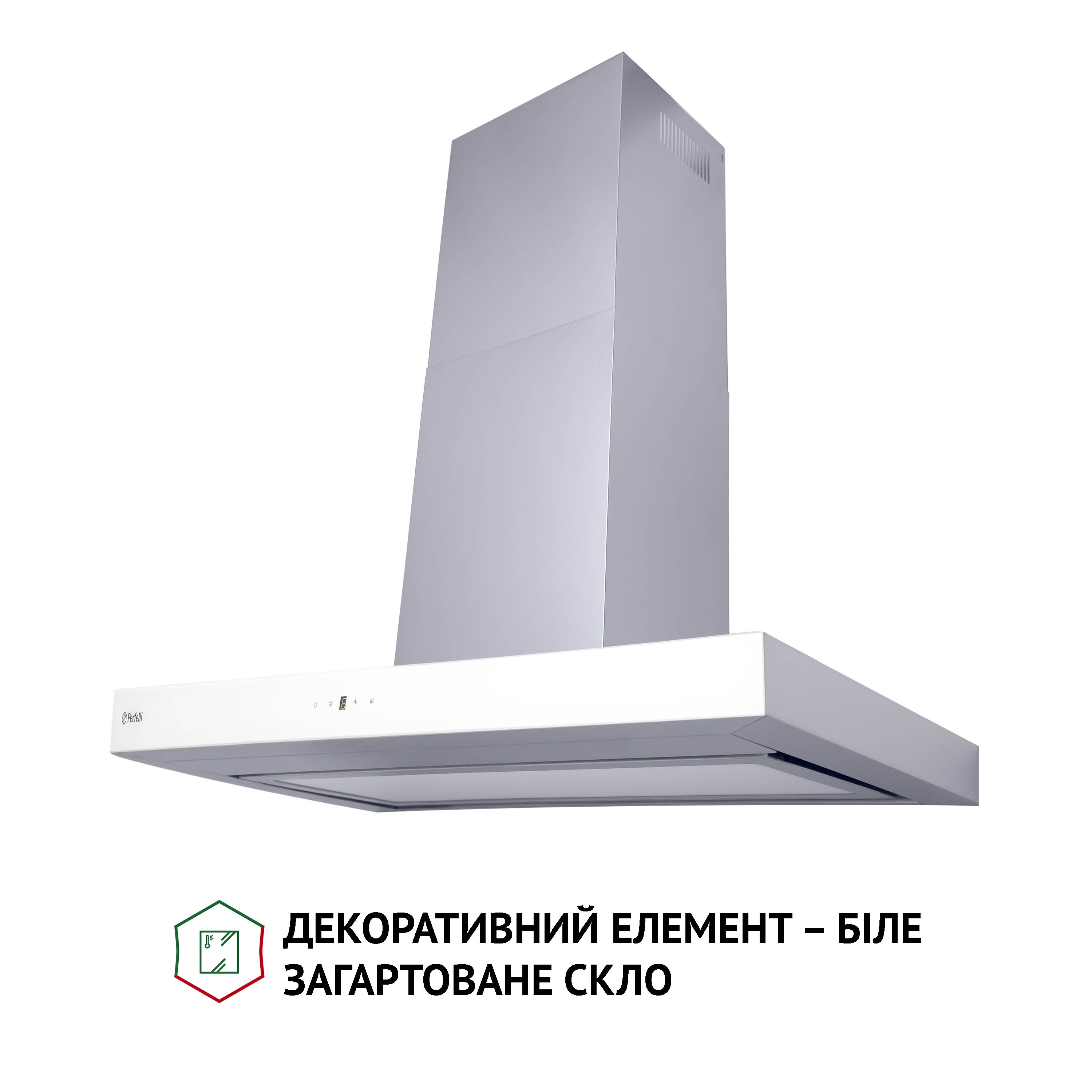 Perfelli 5902767157513 - зображення 5 Вытяжка декоративная Т-образная Perfelli TS 9635 I/WH 1000 LED - зображення 5