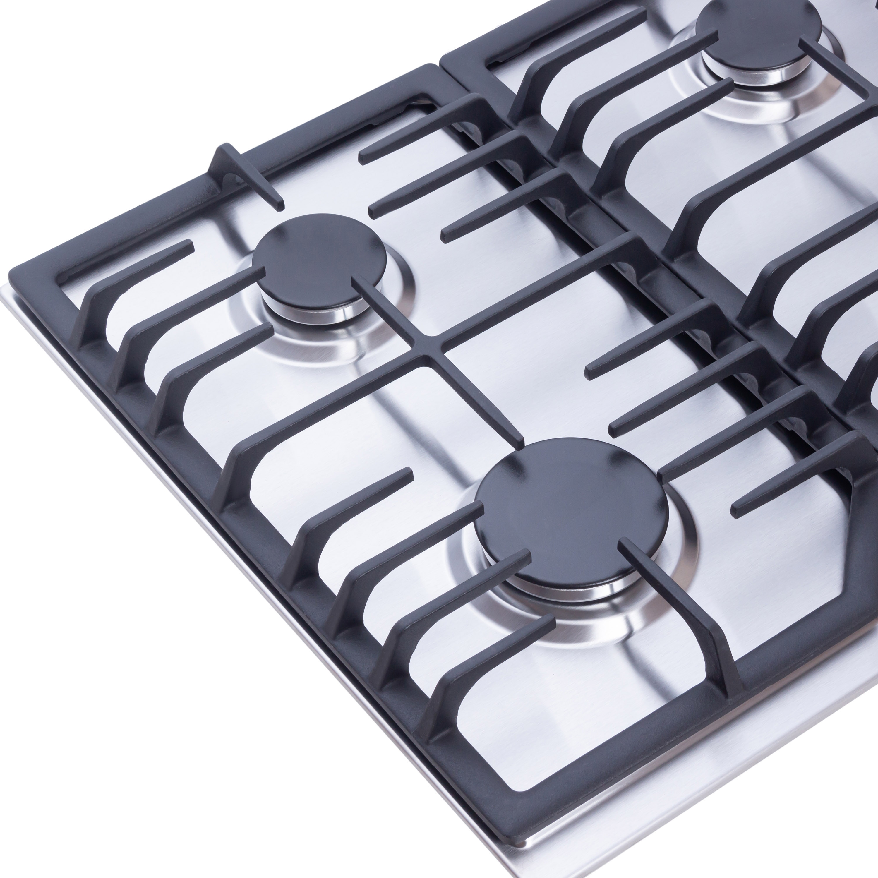 Perfelli 5905563500880 - зображення 5 Поверхня газова на металі Perfelli DIAMOND M69C INOX - зображення 5