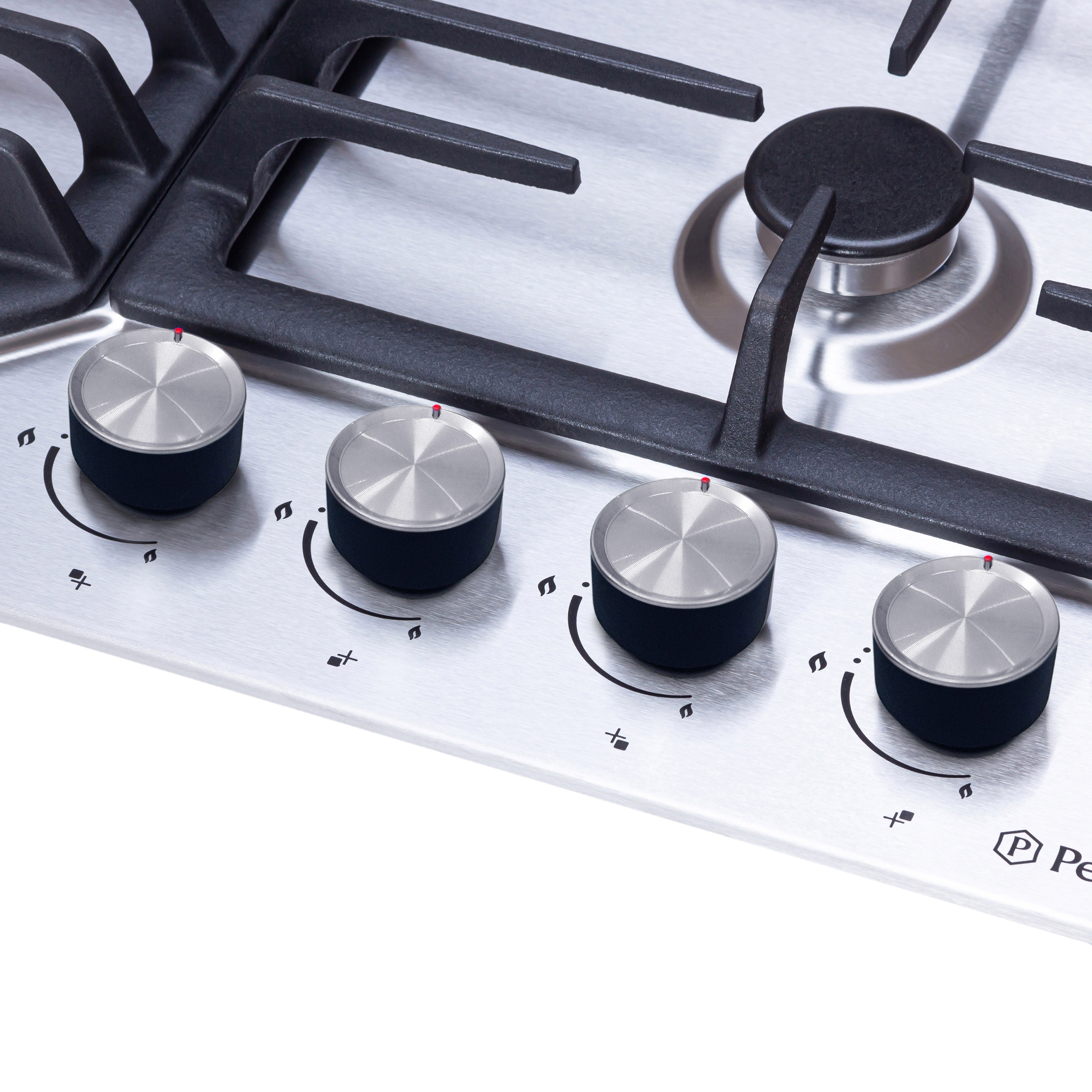 Поверхня газова на металі Perfelli DIAMOND MW69C INOX - зображення 3