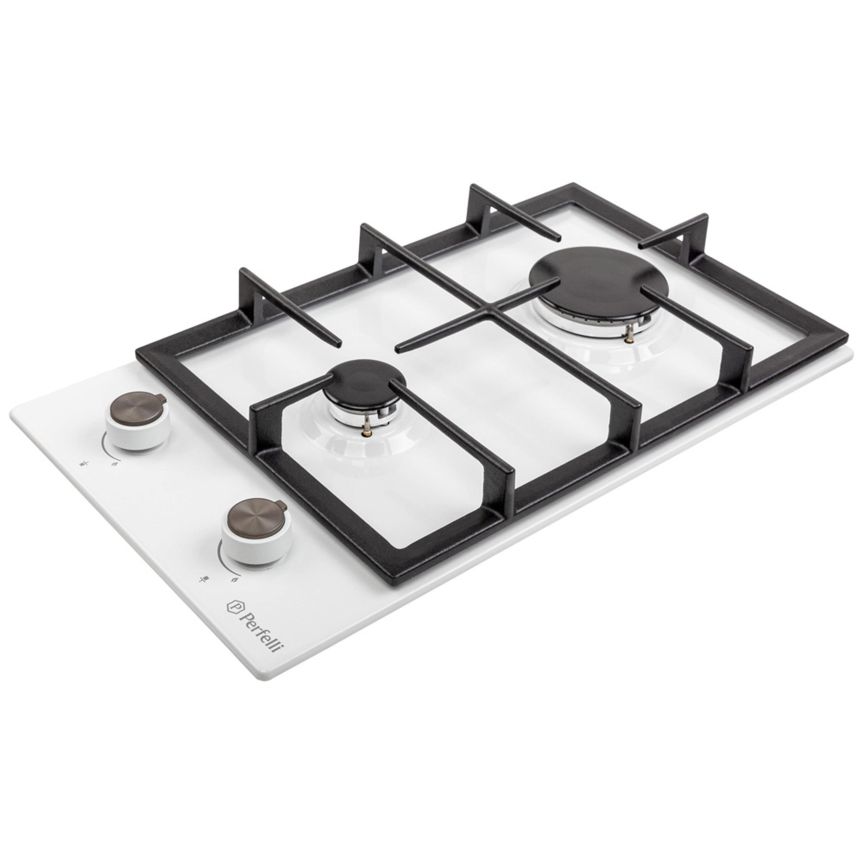 Perfelli 5902767156547 - зображення 3 Поверхня газова на металі Perfelli Domino HGM 31424 WH - зображення 3